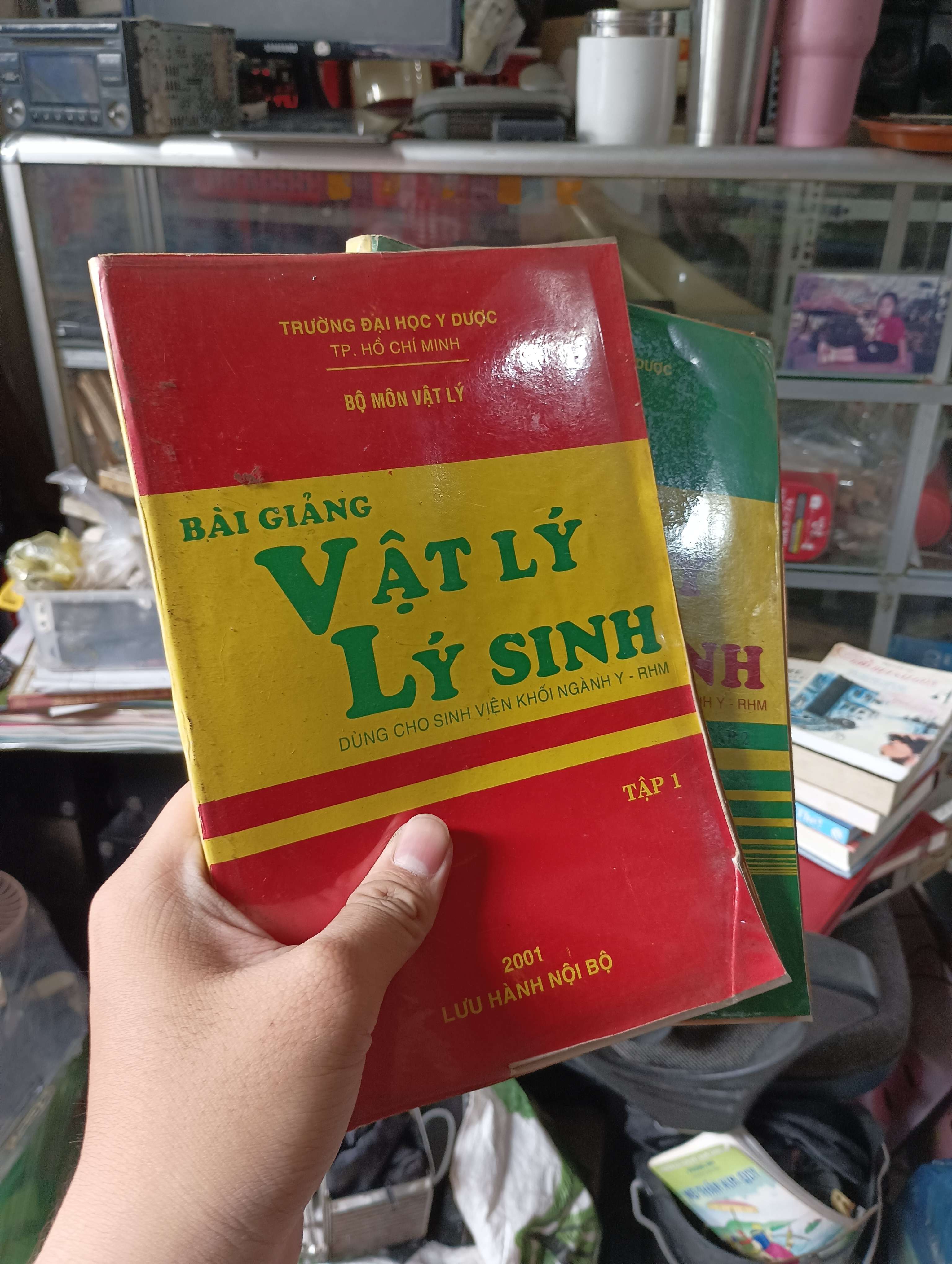 Bài Giảng Vật Lý Lý Sinh 2001 (Sách giáo khoa - giáo trình) KSX
