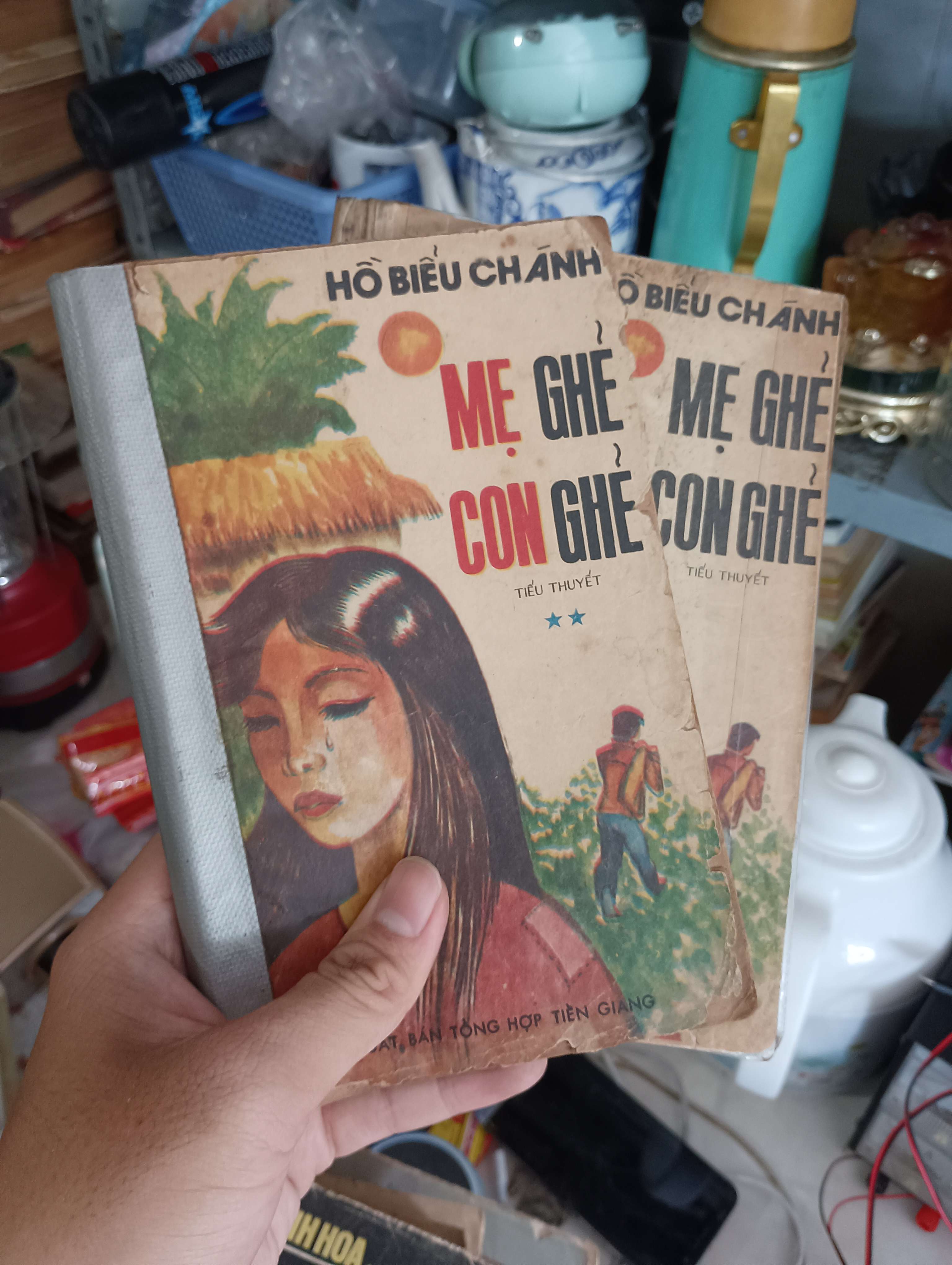 Mẹ Ghẻ Con Ghẻ (2 Tập) - Hồ Biểu Chánh 1988 (Sách văn học) KSX