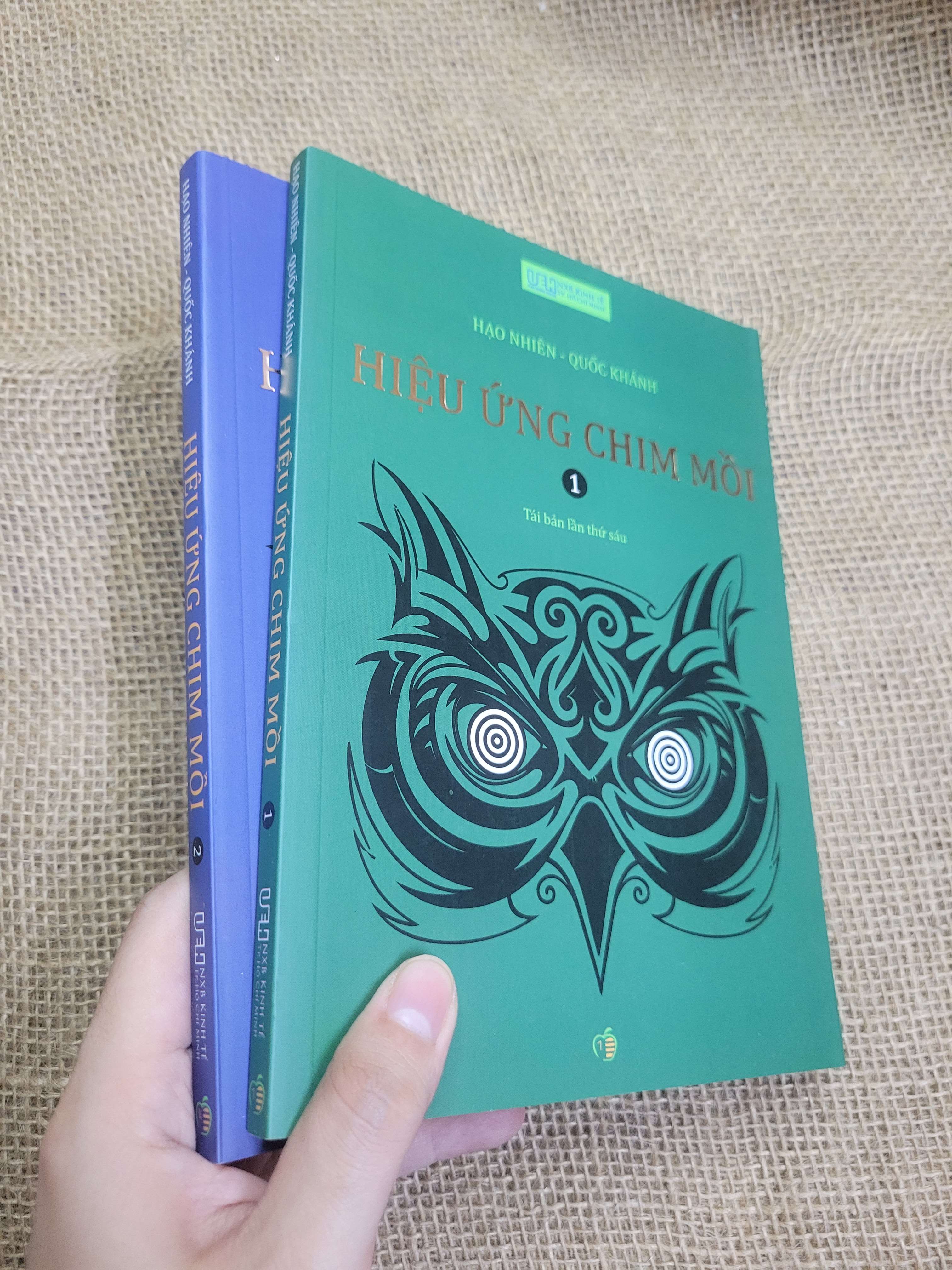 2 cuốn Hiệu ứng chim mồi - Hạo Nhiên & Quốc Khánh 2019 mới 80% bẩn bìa, ố (Sách kỹ năng) HCM