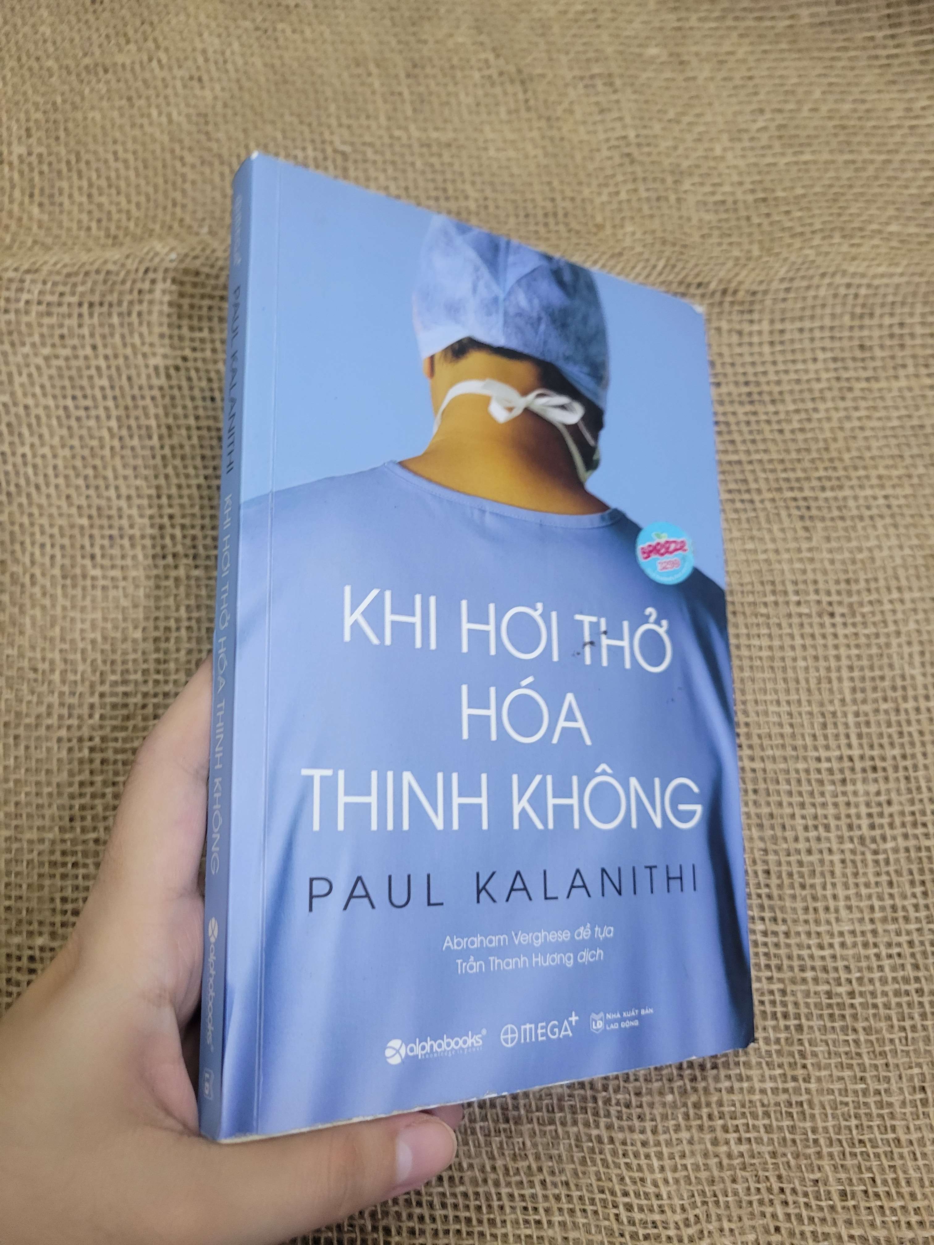 Khi hơi thở hòa thinh không - Paul Kalanithi 2020 mới 80% bẩn bìa, ố (Sách Y học - Sức khỏe - Thể thao) HCM