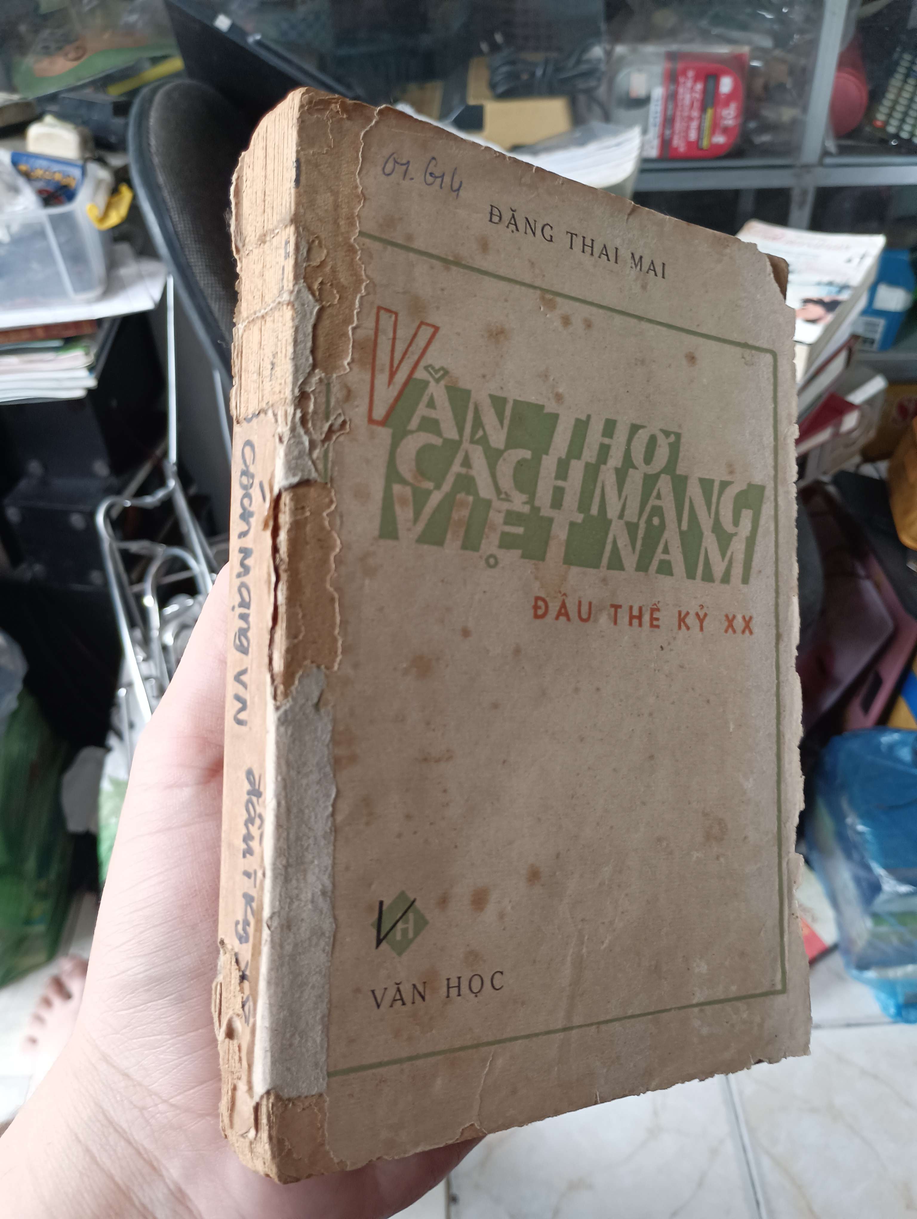 VĂN THƠ CÁCH MẠNG VIỆT NAM ĐẦU THẾ KỶ XX - Đặng Thái Mai 1974 (Sách văn học) KSX