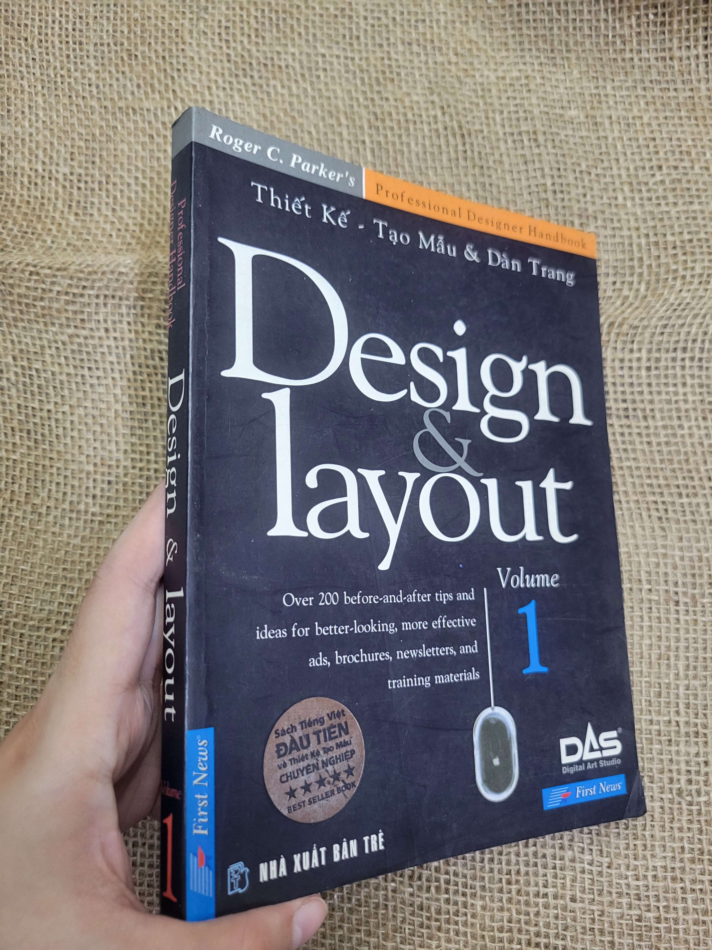 Design & layout volume 1 2003 mới 80% bẩn bìa, ố (Tham khảo - luyện thi) HCM