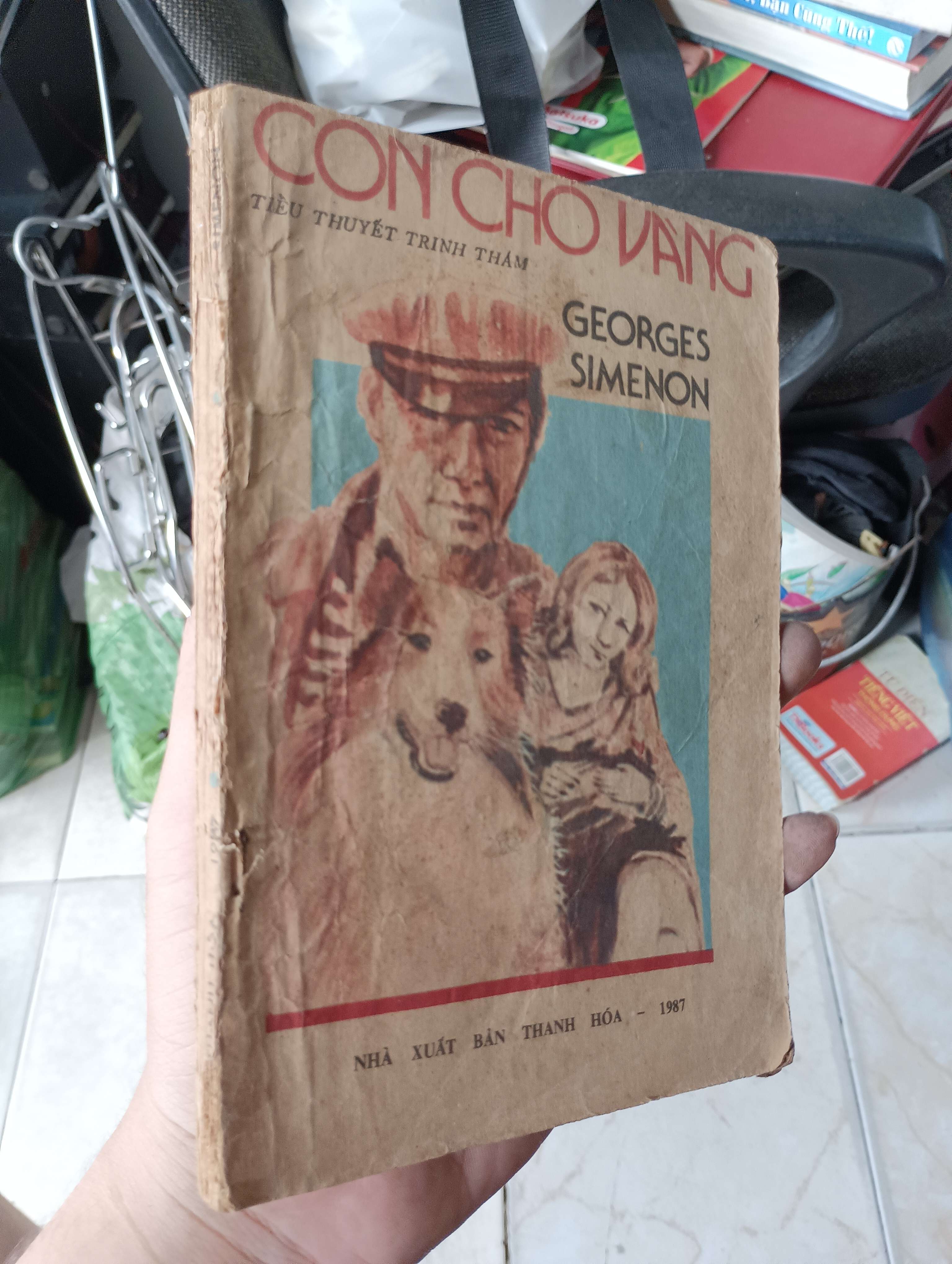 CON CHÓ VÀNG - GEORGES SIMENON 1987 (Văn học nước ngoài) KSX