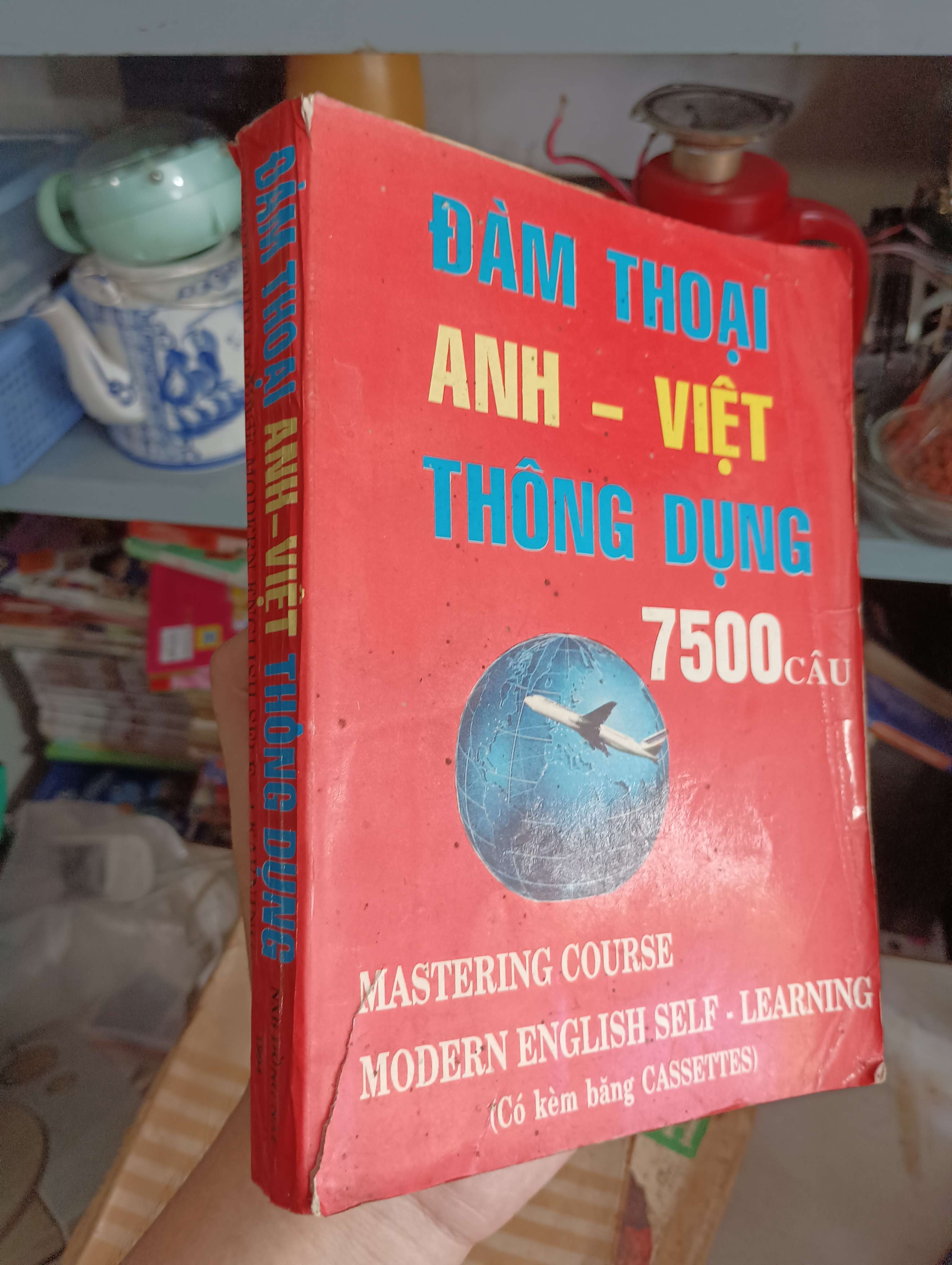 Đàm thoại Anh - Việt thông dụng (7500 câu) - Mastering Course / Modern English Self - Learning (Có kèm băng Cassettes) 1994 (Sách học ngoại ngữ) KSX