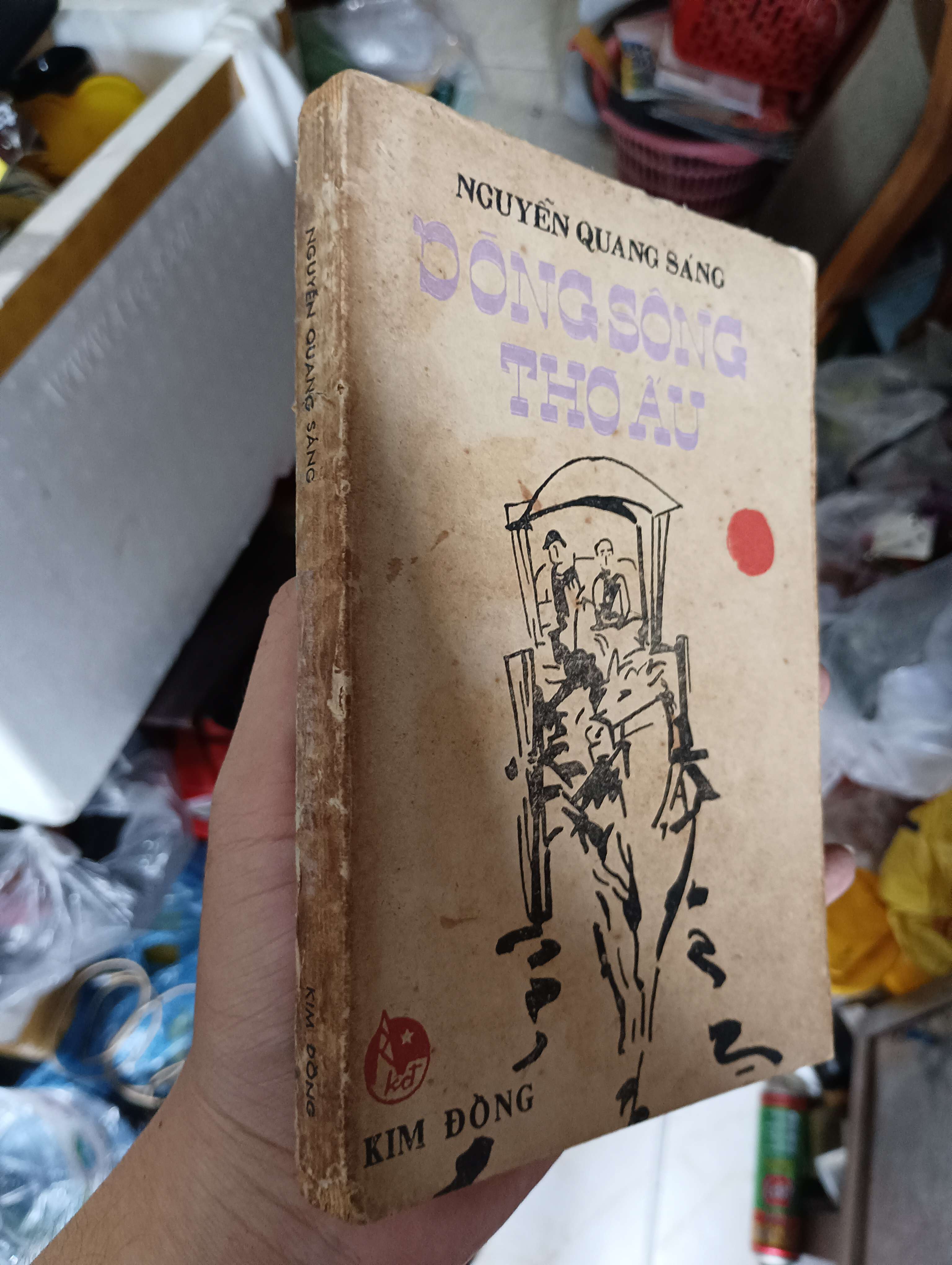 Dòng Sông Thơ Ấu - Nguyễn Quang Sáng 1987 (Sách văn học) KSX