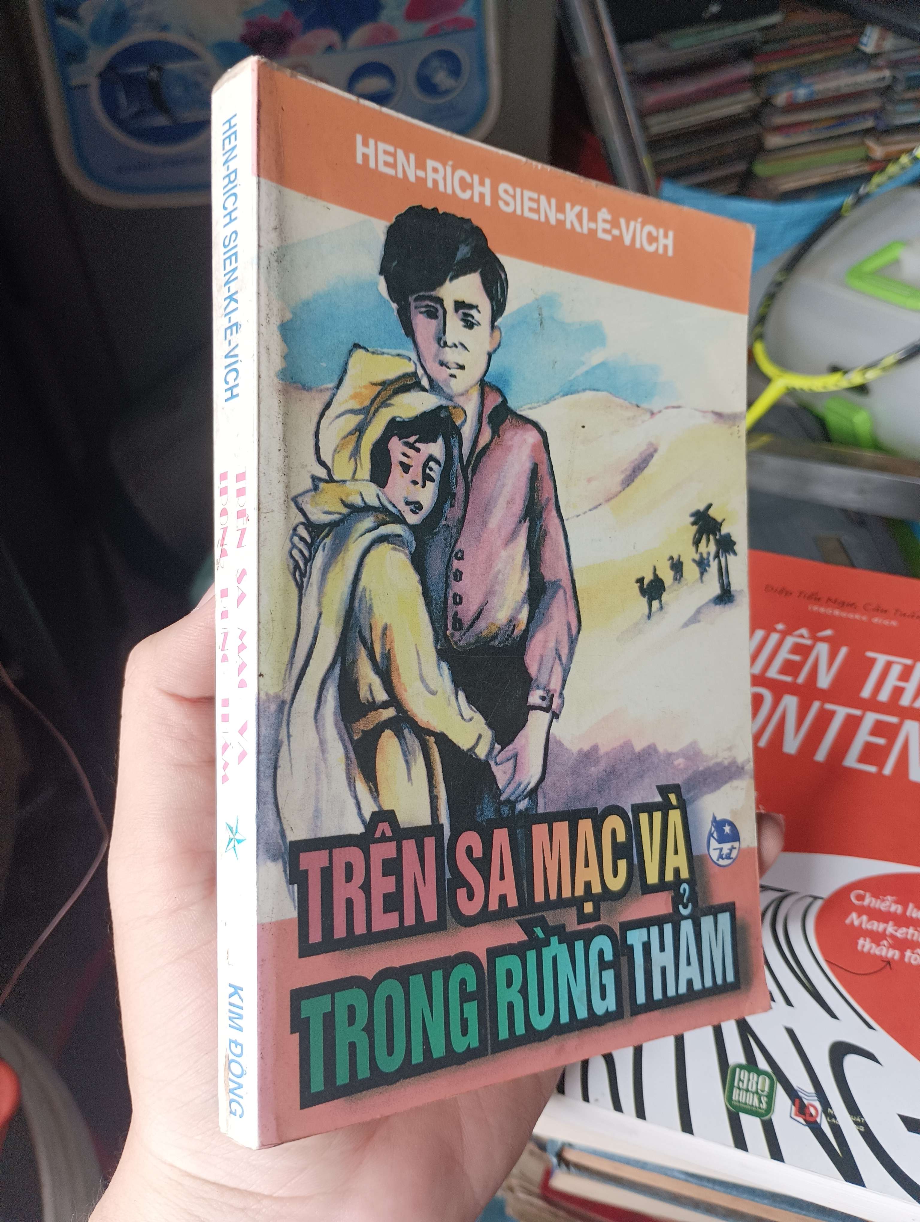 Trên Sa Mạc Và Trong Rừng Thẳm - Hen-rích Sien-ki-ê-vích 1998 (Văn học nước ngoài) KSX