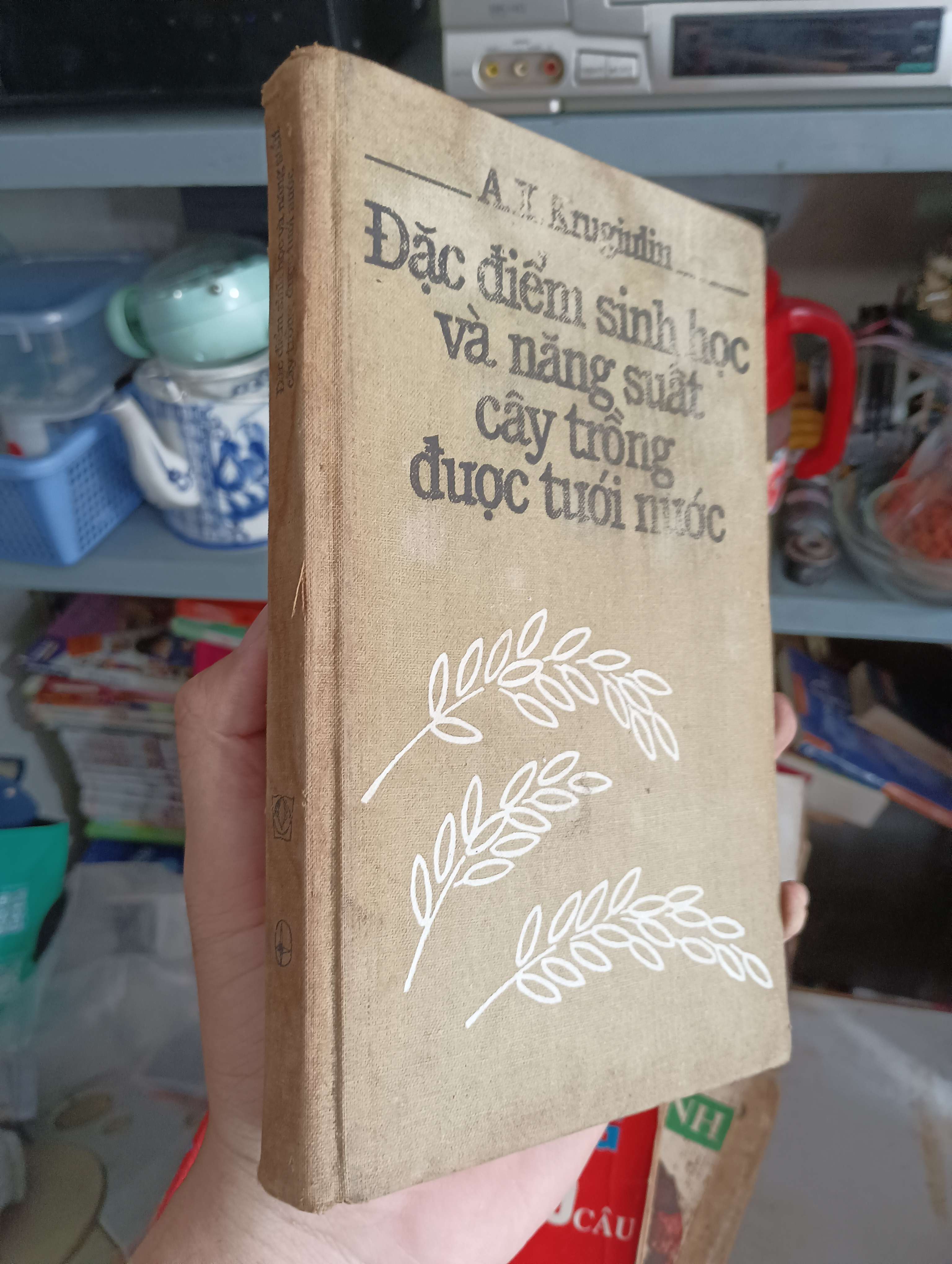 Đặc điểm sinh học và năng suất cây trồng được tưới nước - A. I. Krugliudin 1988 (Sách kiến thức tổng hợp) KSX