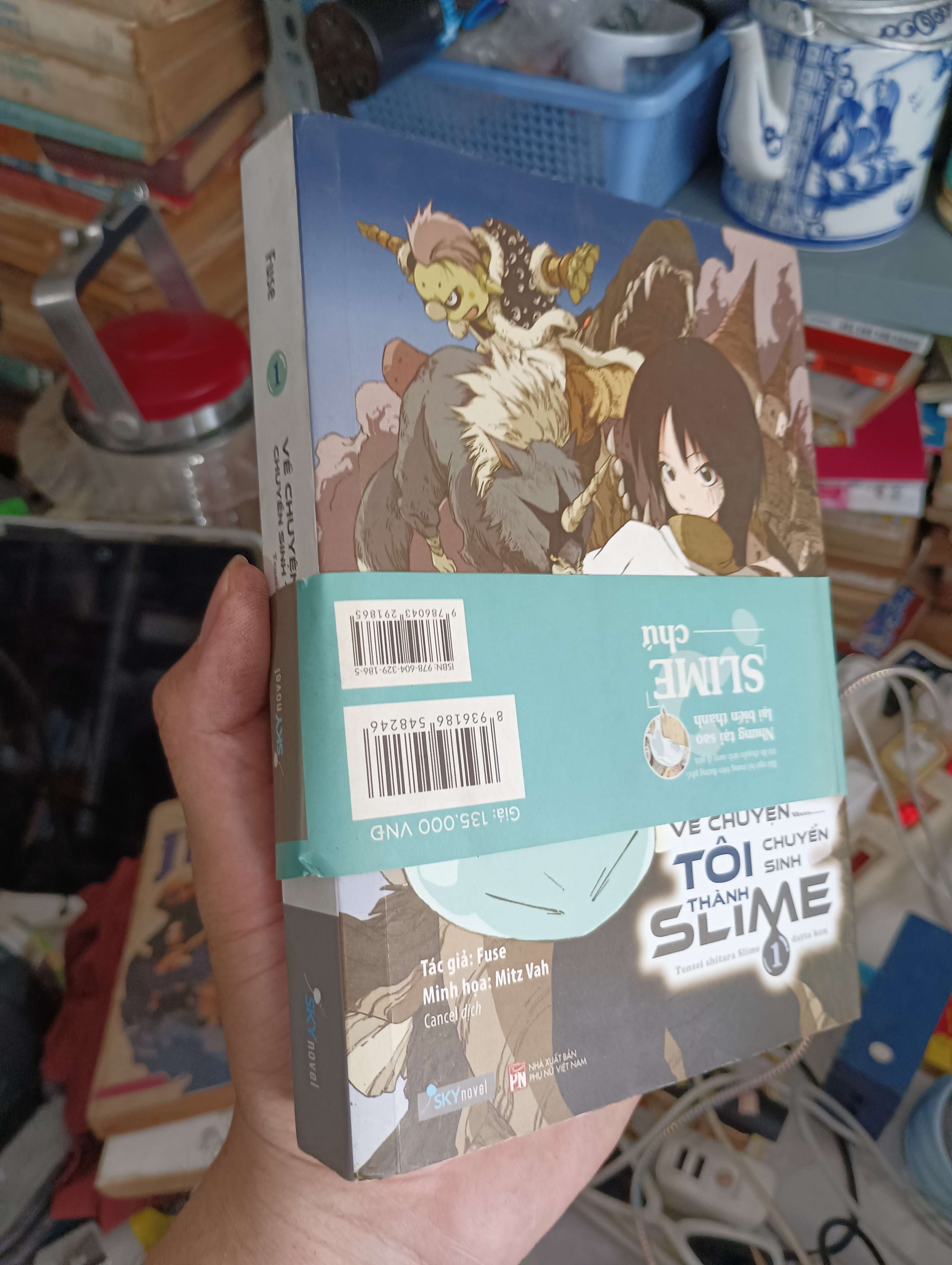 Về chuyện tôi chuyển sinh thành Slime (Tập 1) - Fuse 2022 (Light Novel) KSX