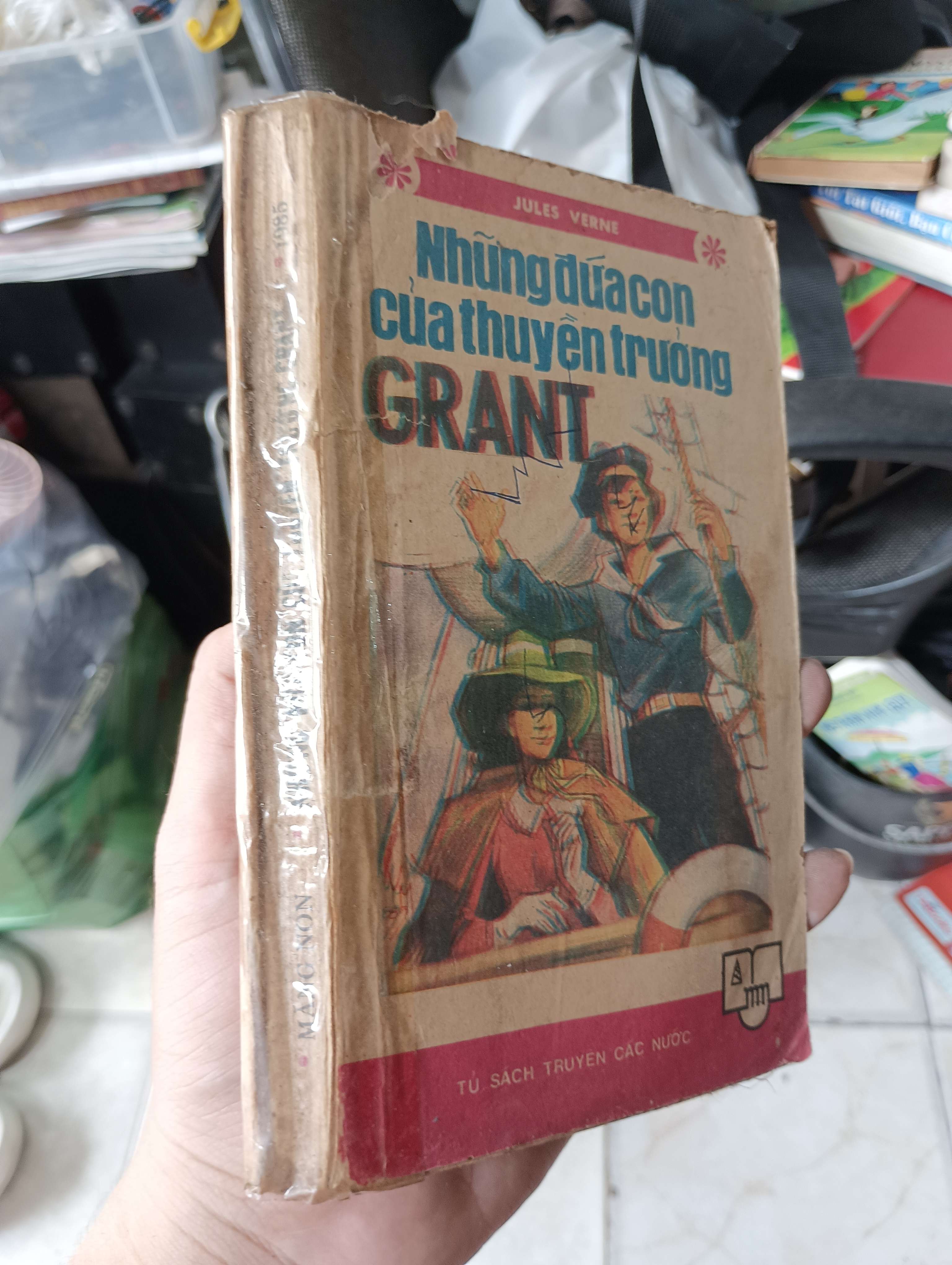 Những đứa con của thuyền trưởng Grant - Jules Verne 1985 (Văn học nước ngoài) KSX