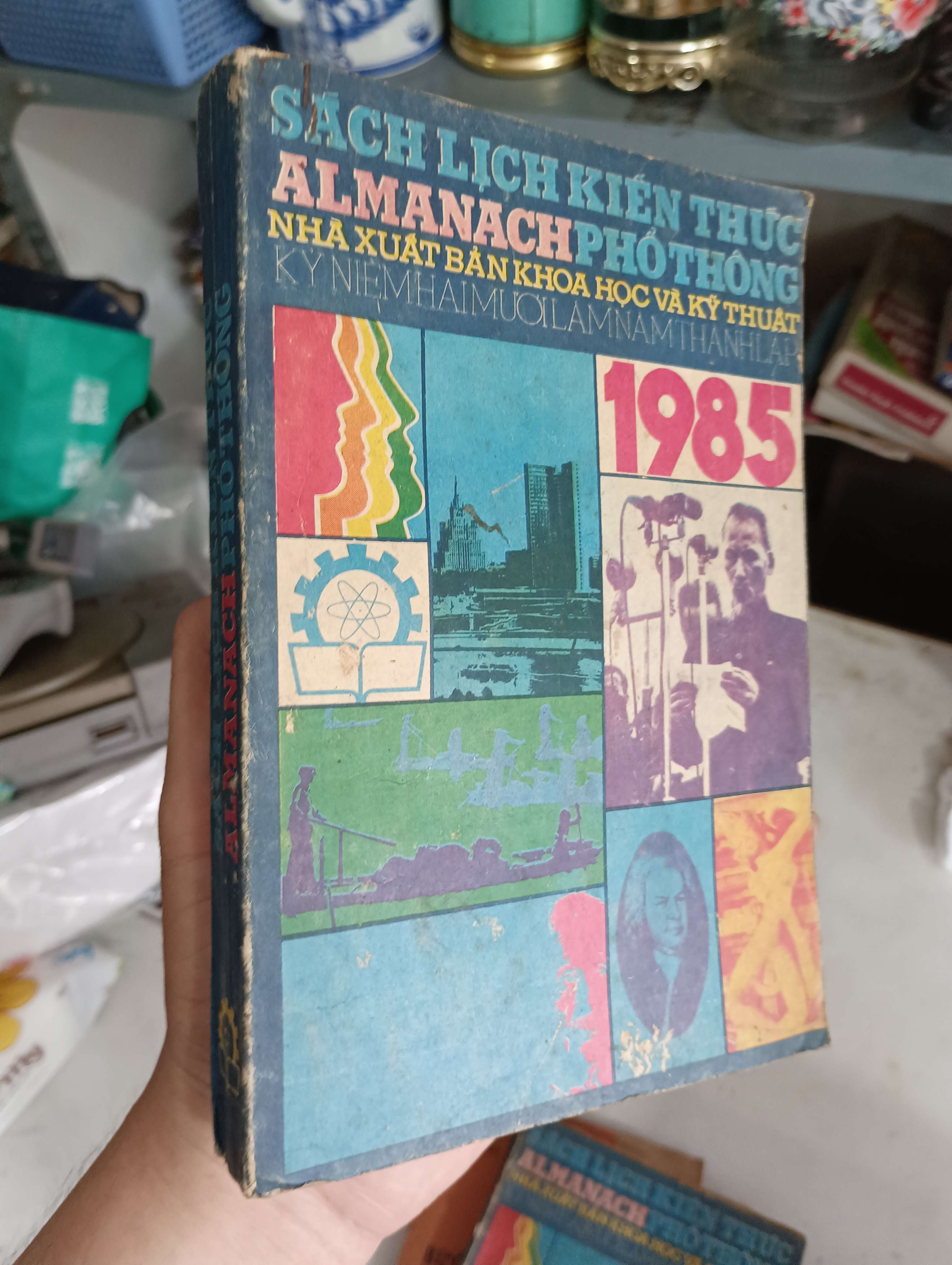 Sách Lịch Kiến Thức Almanac Phổ Thông 1985 1984 (Tạp chí) KSX