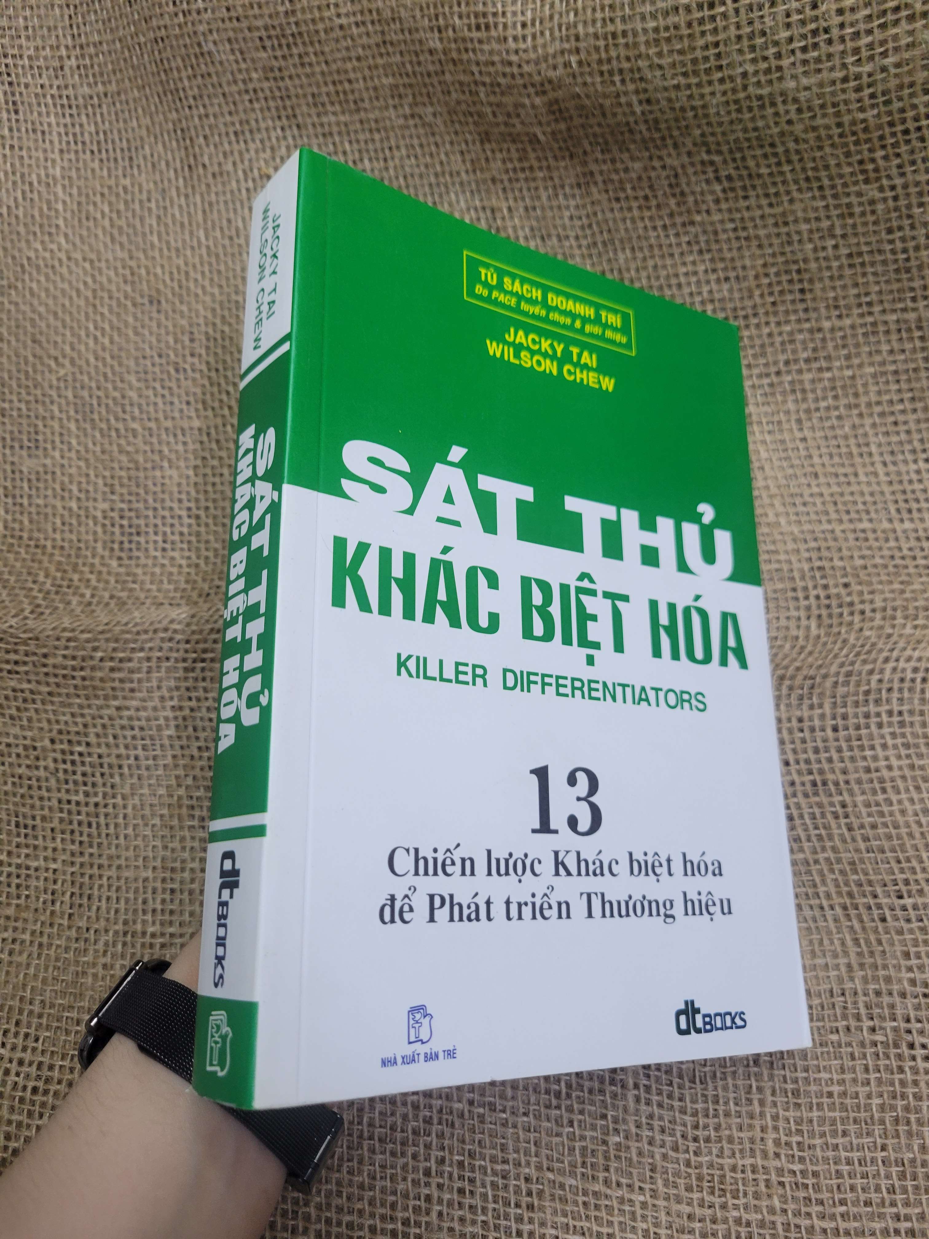 Dát thủ khác biệt hóa - Jacky Tai, Wilson Chew 2009 mới 80% có mộc, có chữ viết, bẩn bìa, ố (Kinh doanh - Marketing) HCM