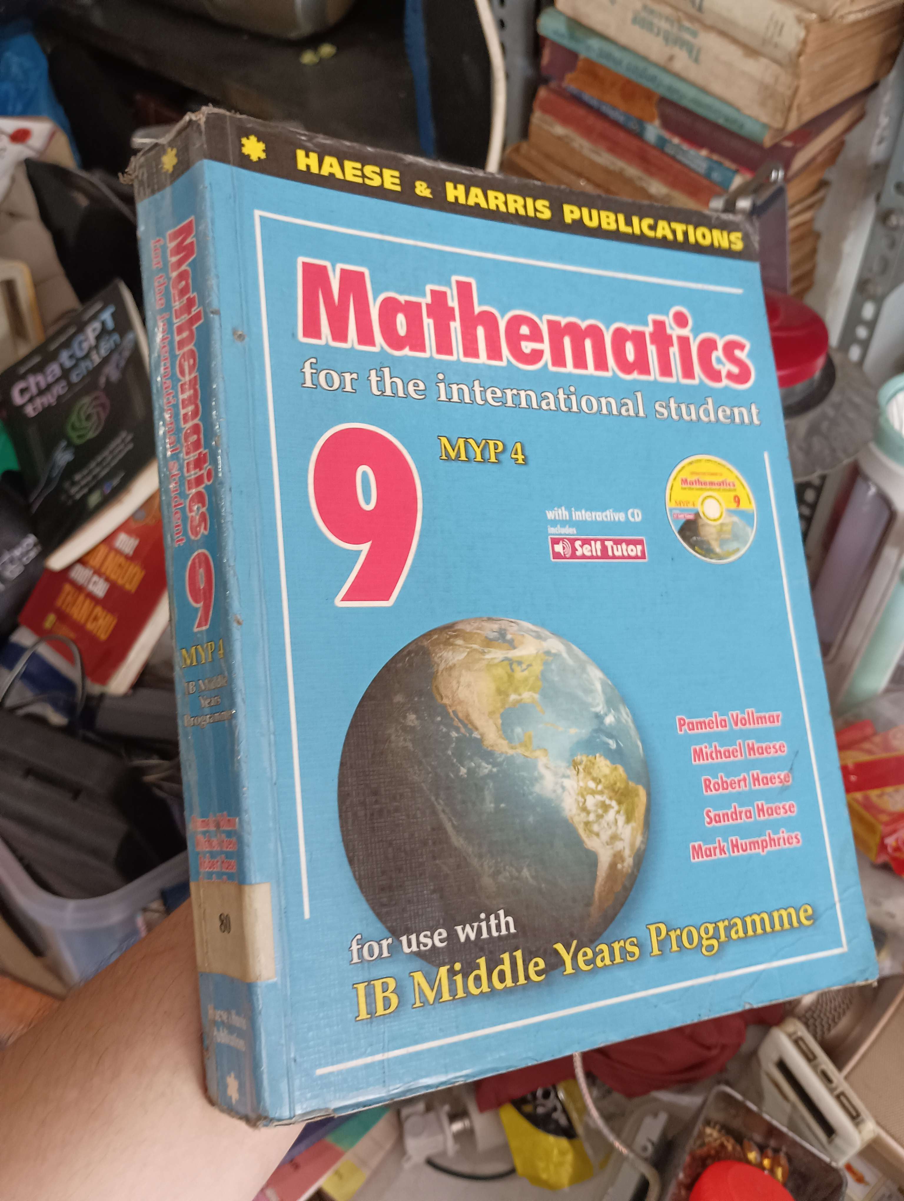 Mathematics for the international student MYP 4 - Pamela Vollmar, Michael Haese, Robert Haese, Sandra Haese, Mark Humphries (Sách ngoại) KSX