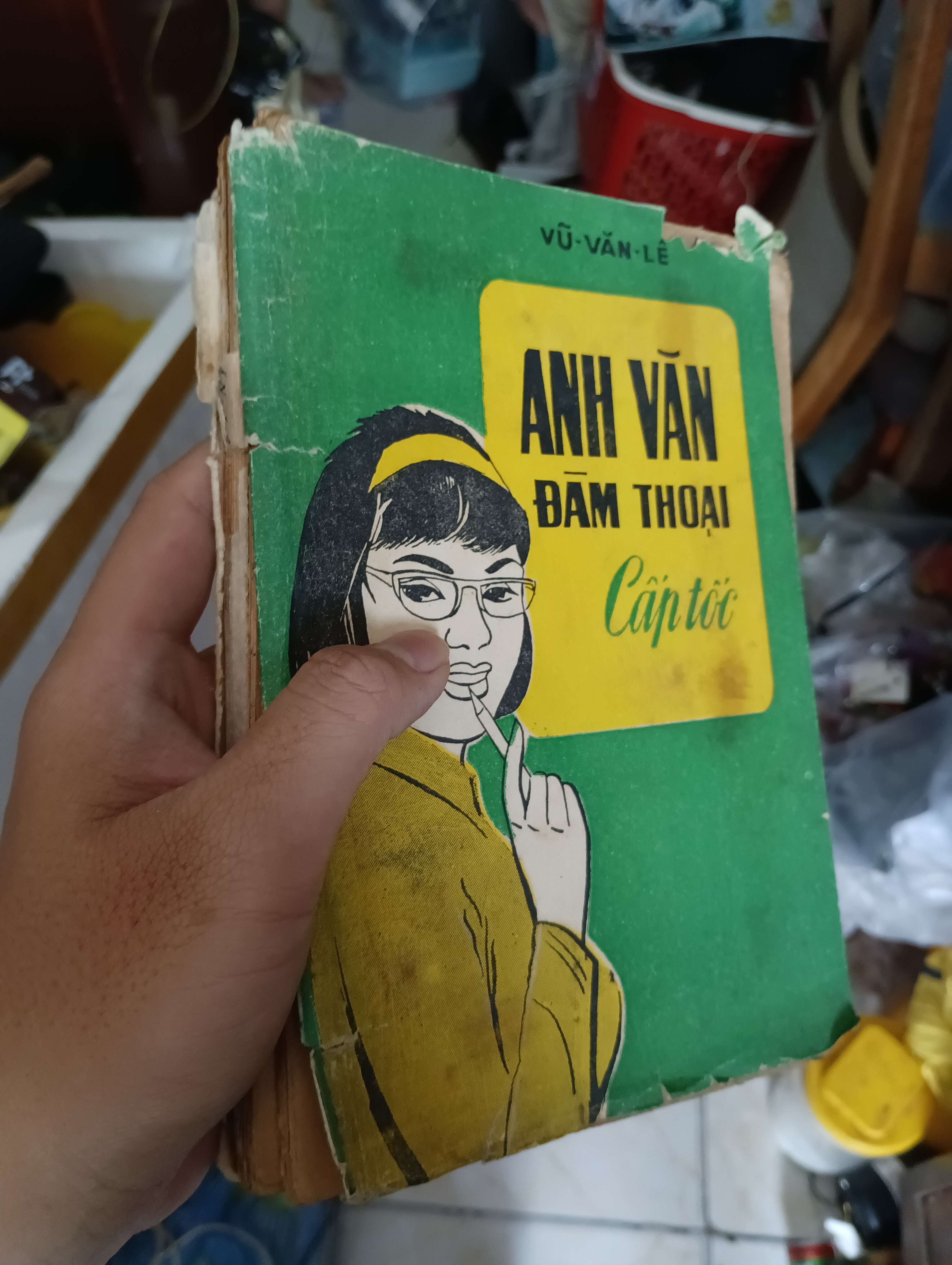 Anh văn đàm thoại cấp tốc - Vũ Văn Lệ (Sách học ngoại ngữ) KSX