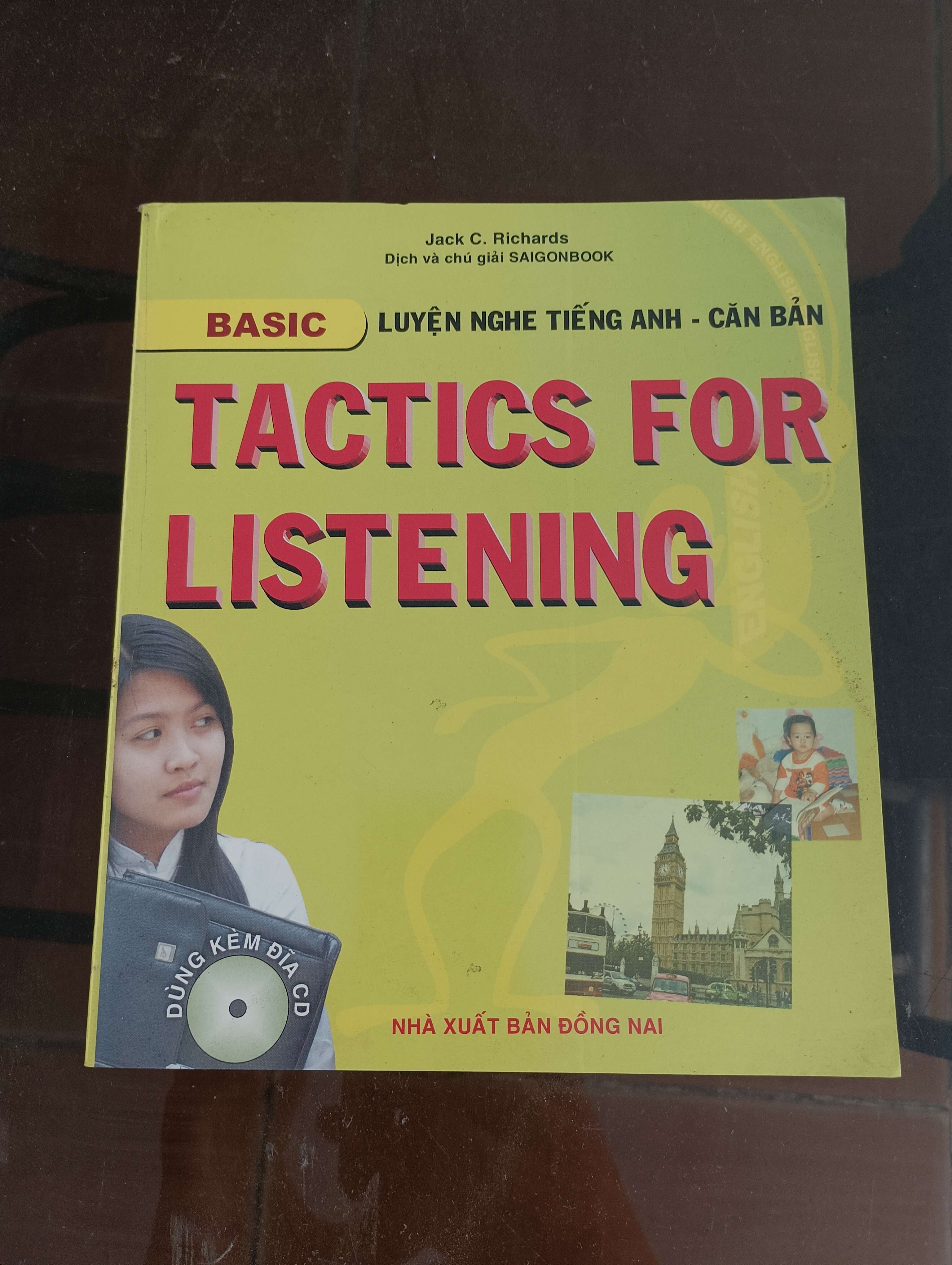 Basic Tactics For Listening - Luyện Nghe Tiếng Anh - Căn Bản (Jack C. Richards) Mới 90% 2008 (Sách học ngoại ngữ) VAVO