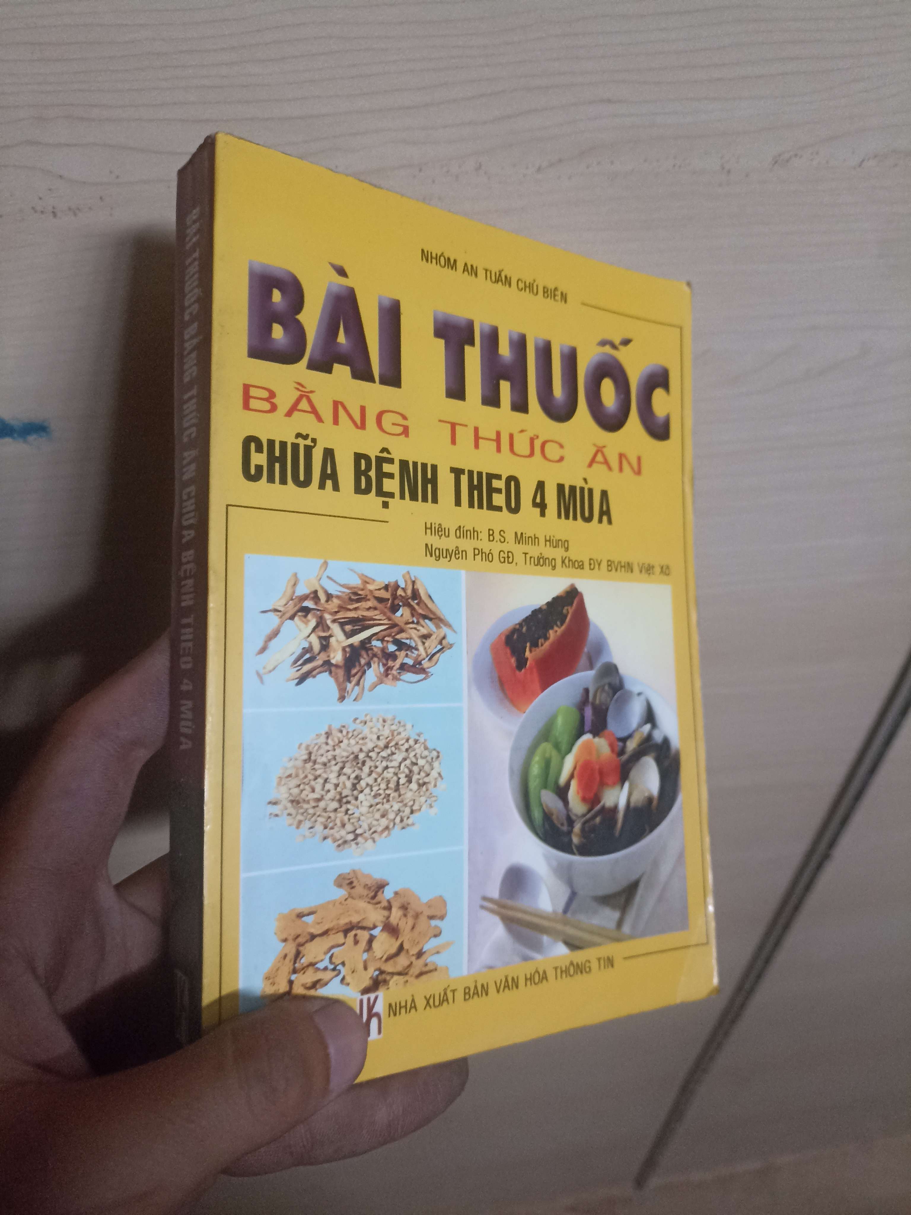 Bài thuốc bằng thức ăn chữa bệnh theo 4 mùa Mới 80% (Sách Y học - Sức khỏe - Thể thao) VAVO