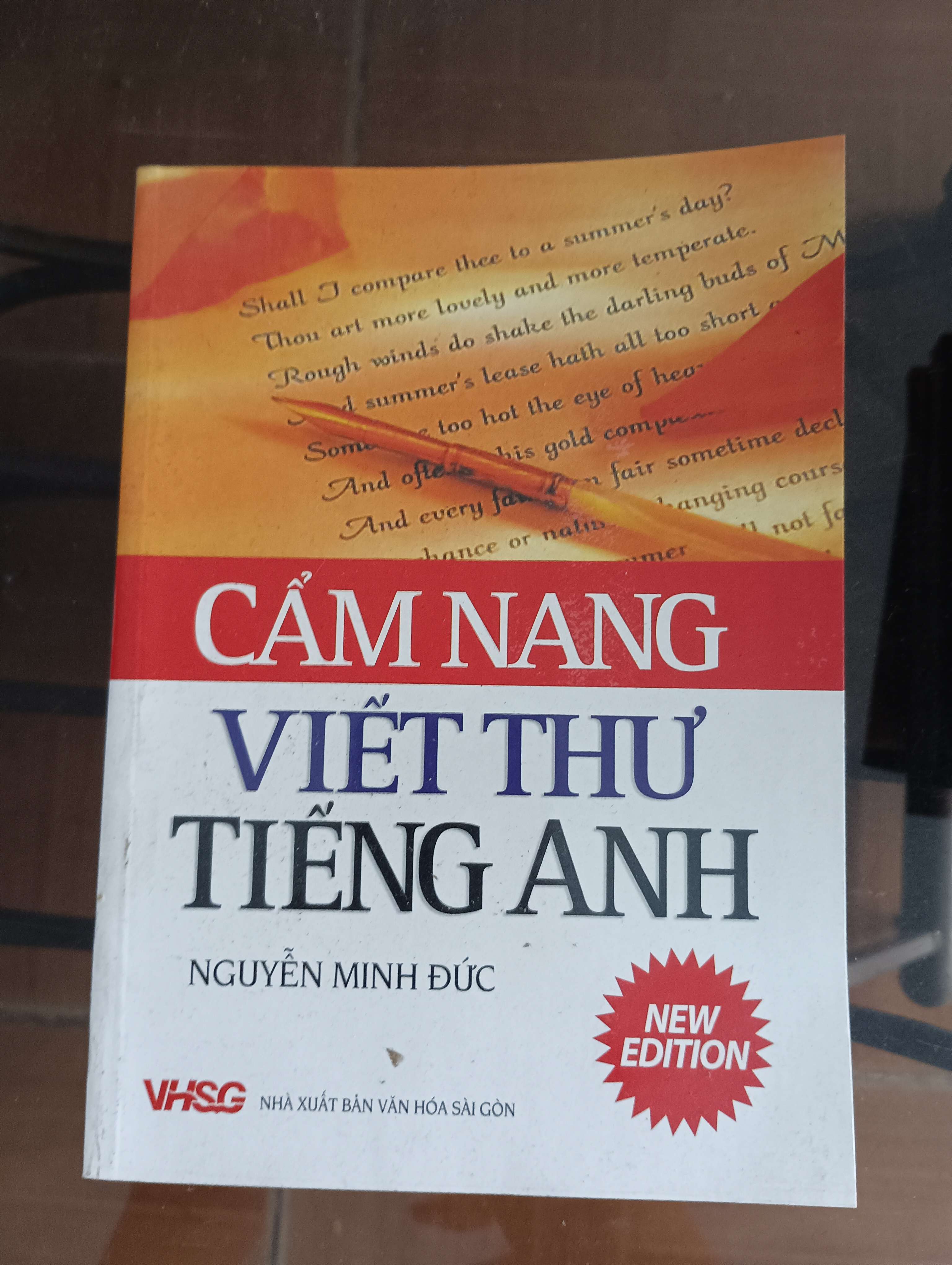 Cẩm Nang Viết Thư Tiếng Anh (New Edition) - Nguyễn Minh Đức Mới 90% 2010 (Sách học ngoại ngữ) VAVO