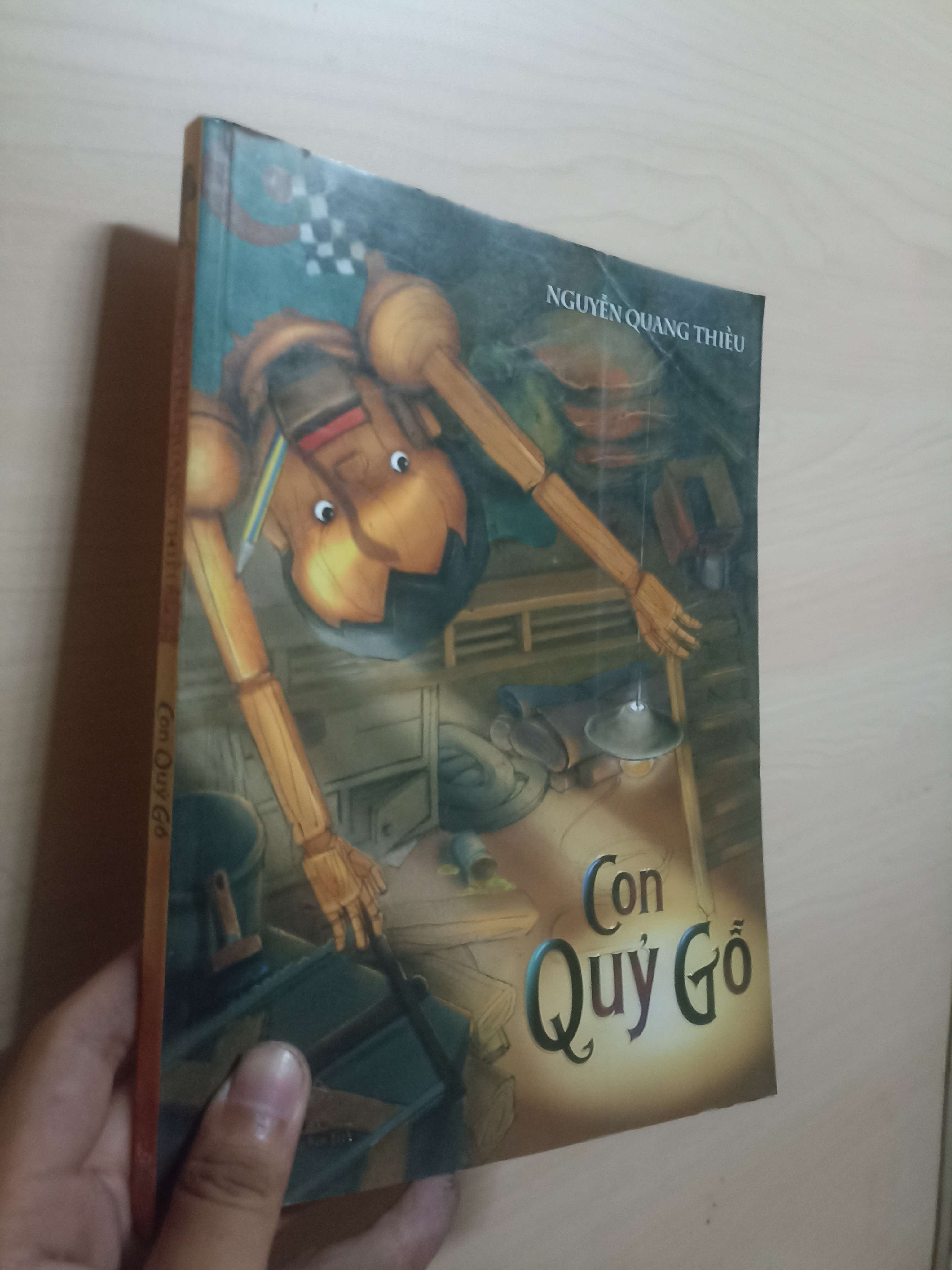 Con quỷ gỗ - Nguyễn Quang Thiều Mới 80% (Sách văn học) VAVO