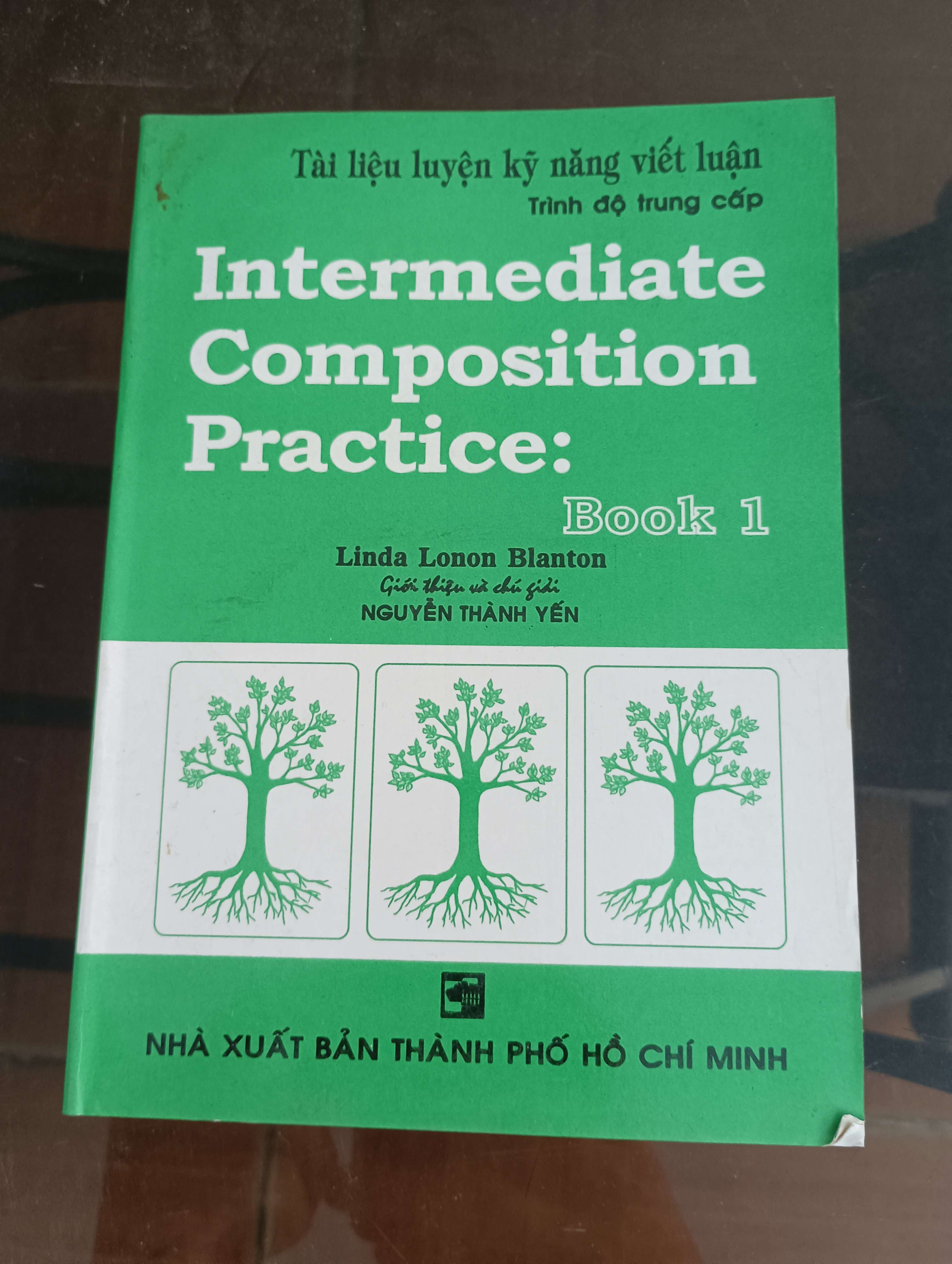 Tài Liệu Luyện Kỹ Năng Viết Luận Trình Độ Trung Cấp - Intermediate Composition Practice: Book 1 (Linda Lonon Blanton) Mới 90% 2001 (Sách học ngoại ngữ) VAVO