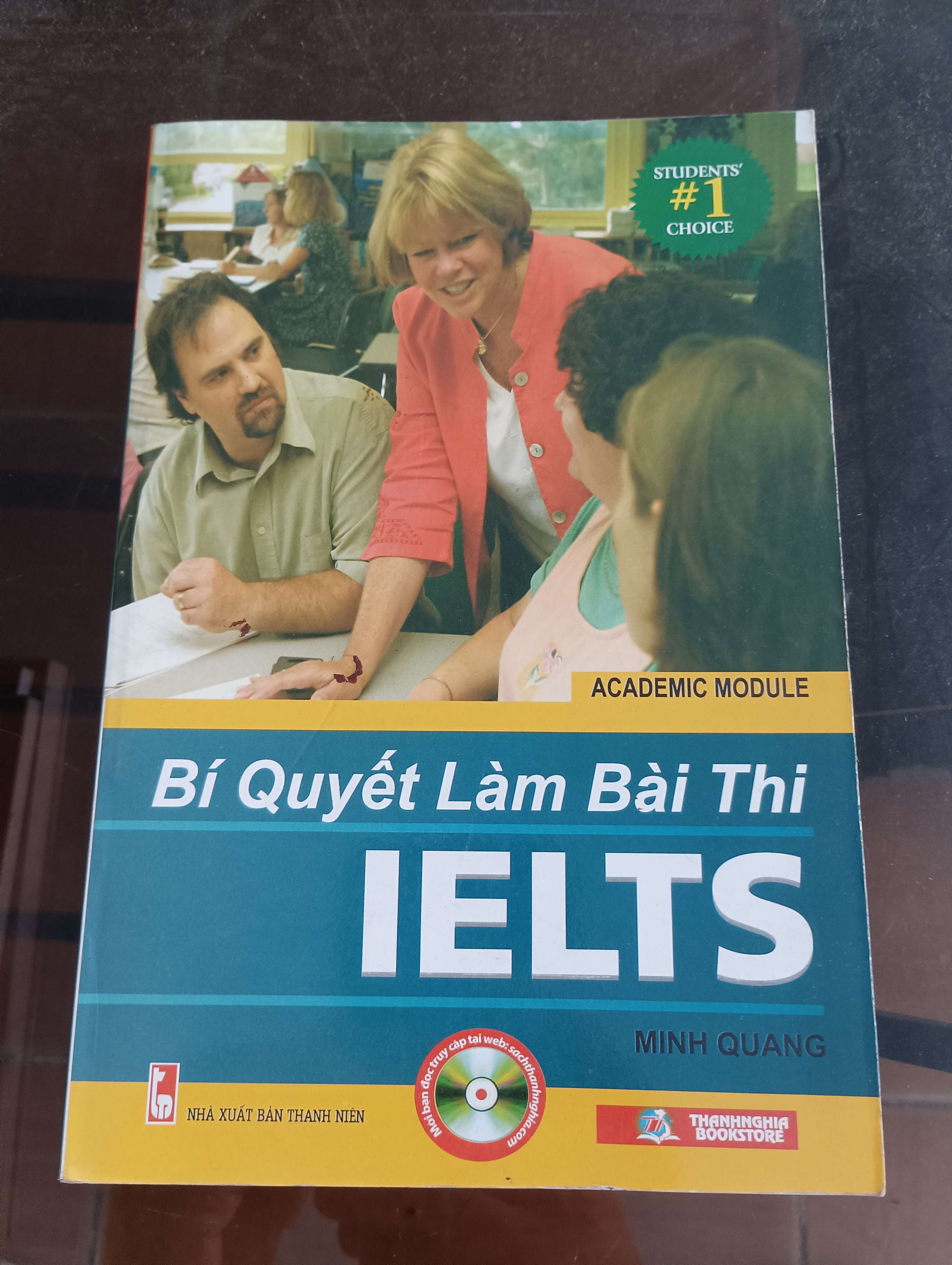Bí Quyết Làm Bài Thi IELTS (Academic Module) - Minh Quang Mới 90% 2014 (Sách học ngoại ngữ) VAVO