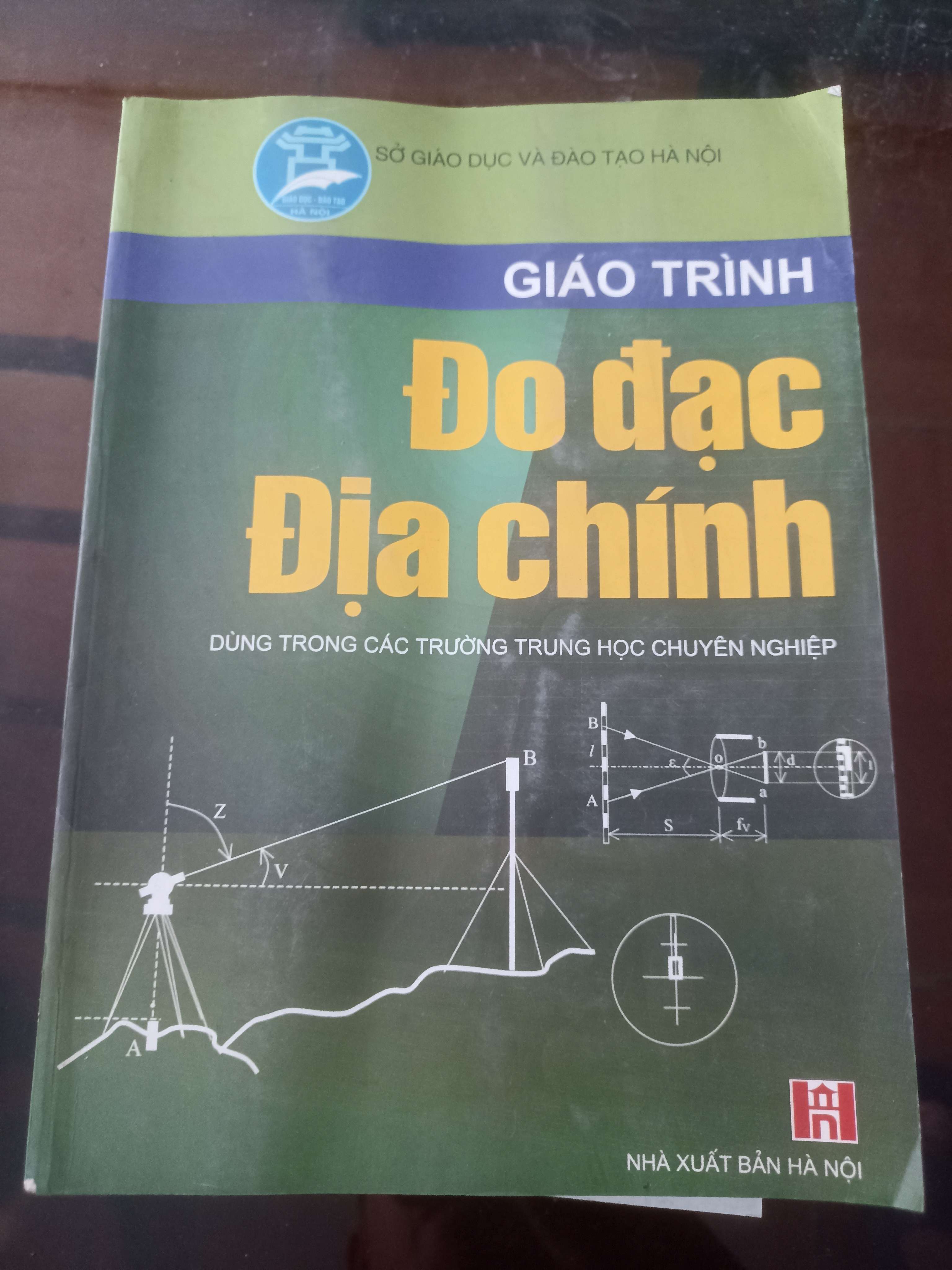 Giáo trình đo đạc địa chính Mới 80% (Sách giáo khoa - giáo trình) VAVO