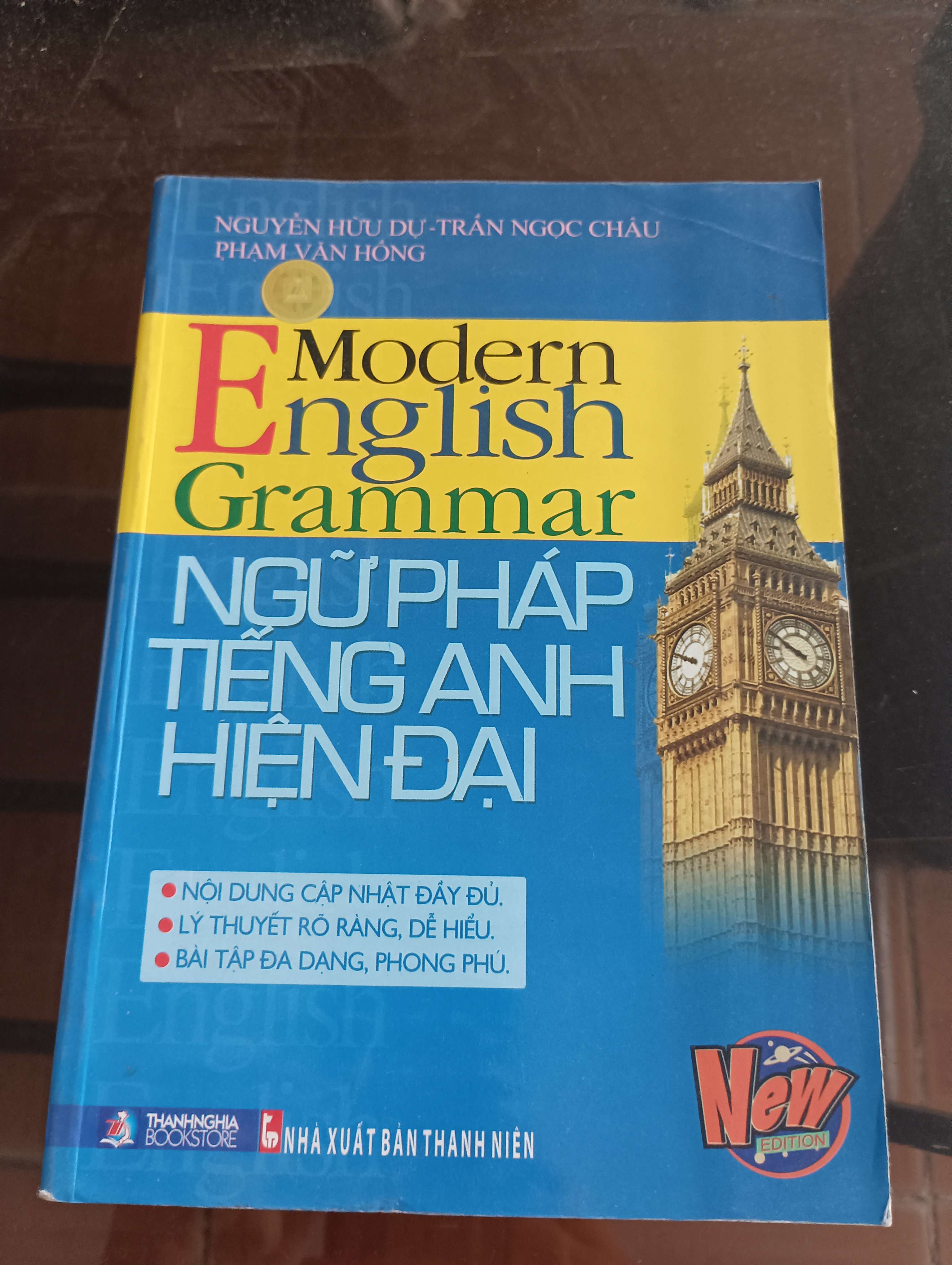 Ngữ pháp tiếng Anh hiện đại - New Edition (Modern English Grammar) (Nguyễn Hữu Dư - Trần Ngọc Châu - Phạm Văn Hồng) Mới 90% 2003 (Sách học ngoại ngữ) VAVO