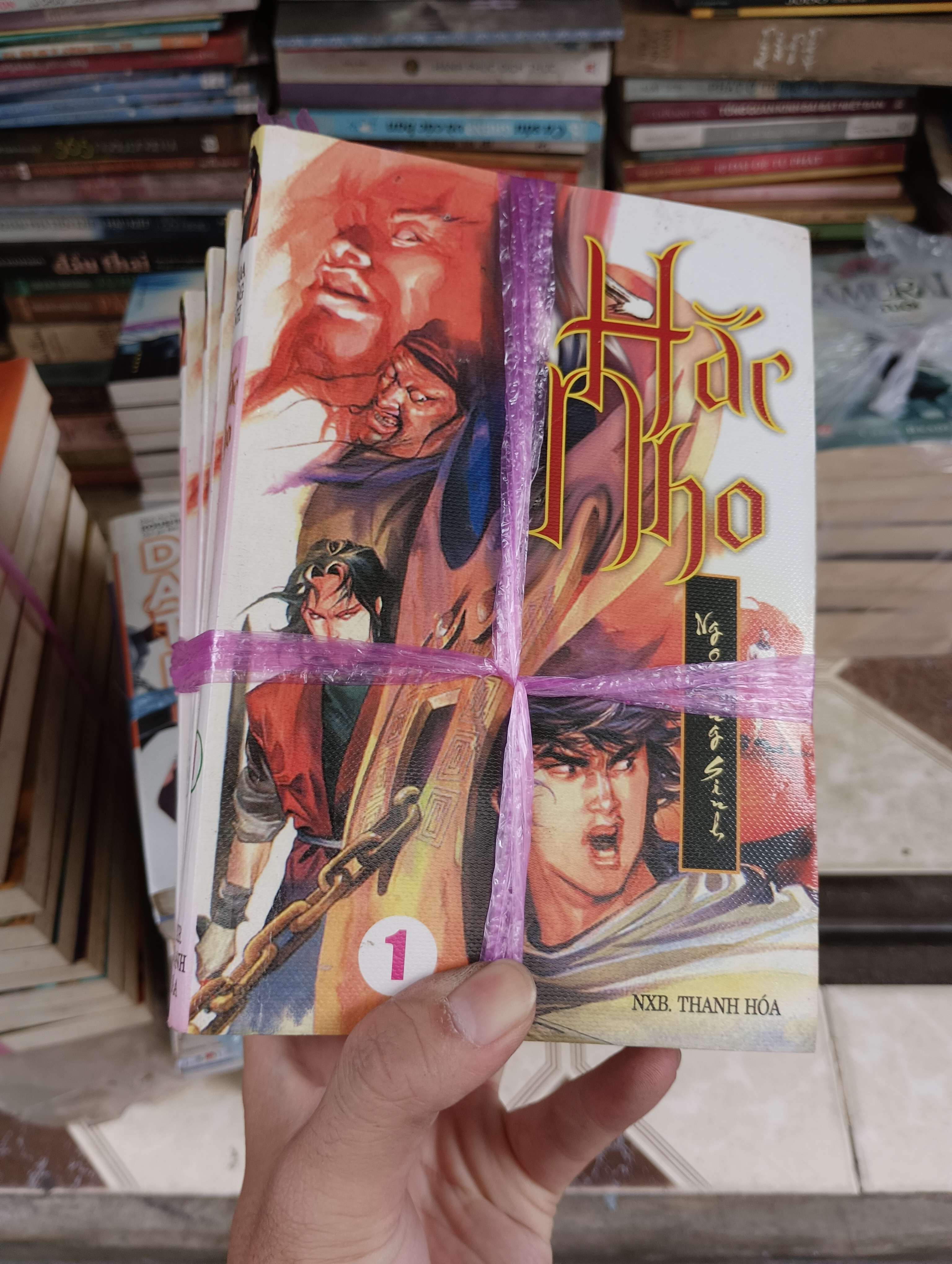 HẮC NHO - NGỌA LONG SINH (6 tập) (Tiểu Thuyết) BGB