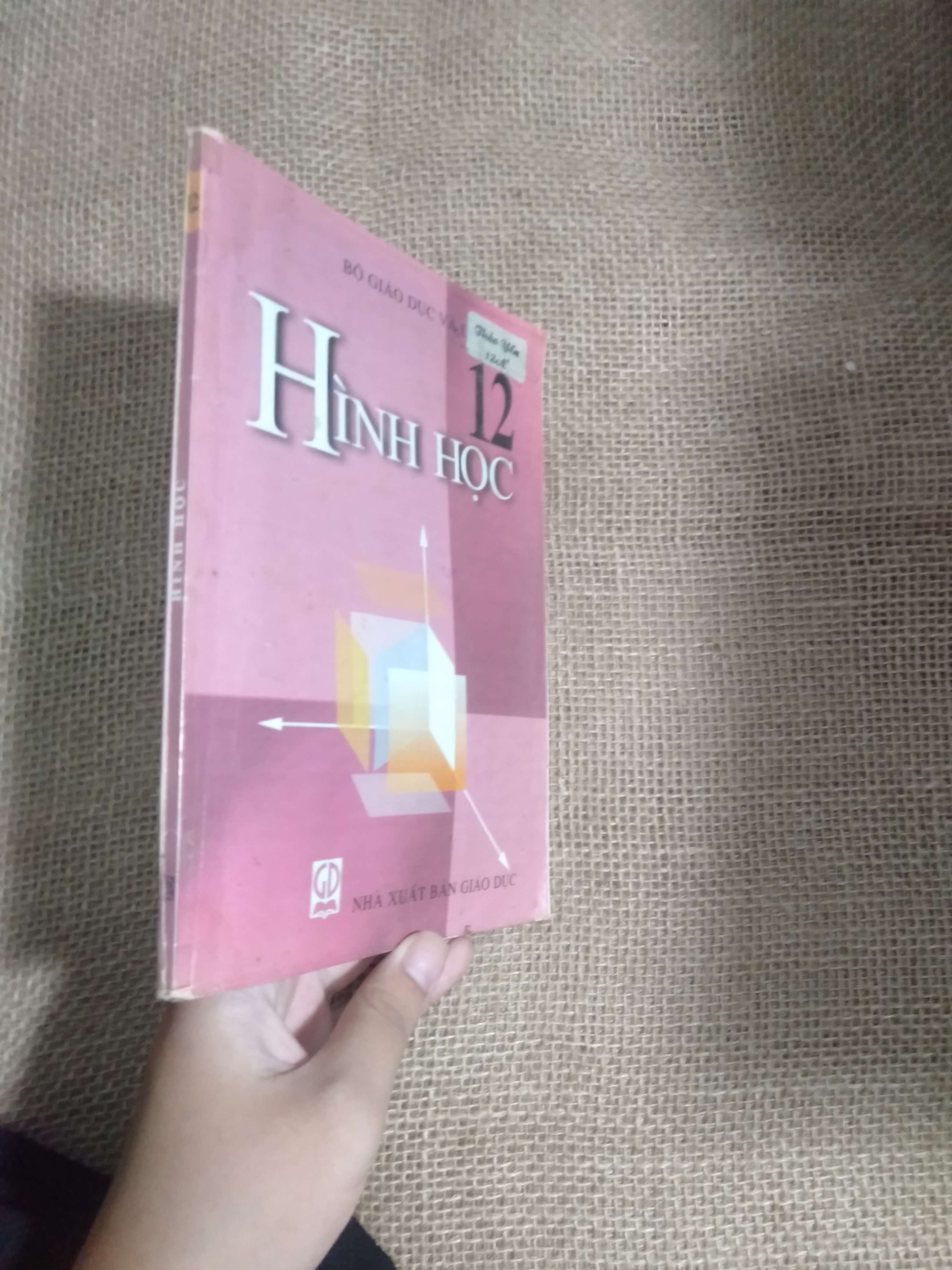 Hình học 12 - Nhà xuất bản Giáo dục 2000 mới 70% ố (Kiến thức - kỹ năng cho con) HCM