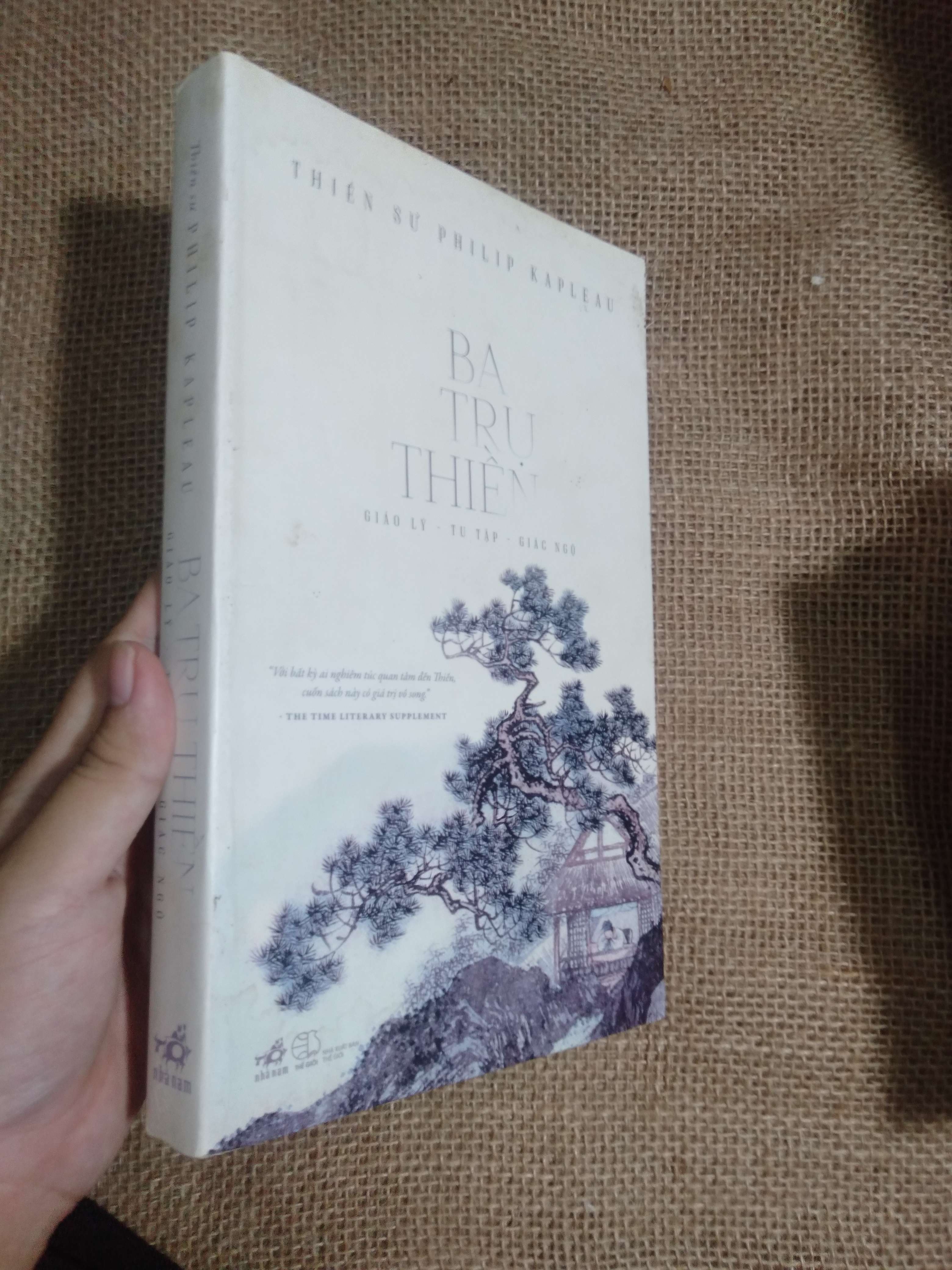 Ba trụ thiền (Thiền sư Philip Kapleau) - Philip Kapleau 2016 mới 90% hơi bụi (Sách tôn giáo - tâm linh) HCM