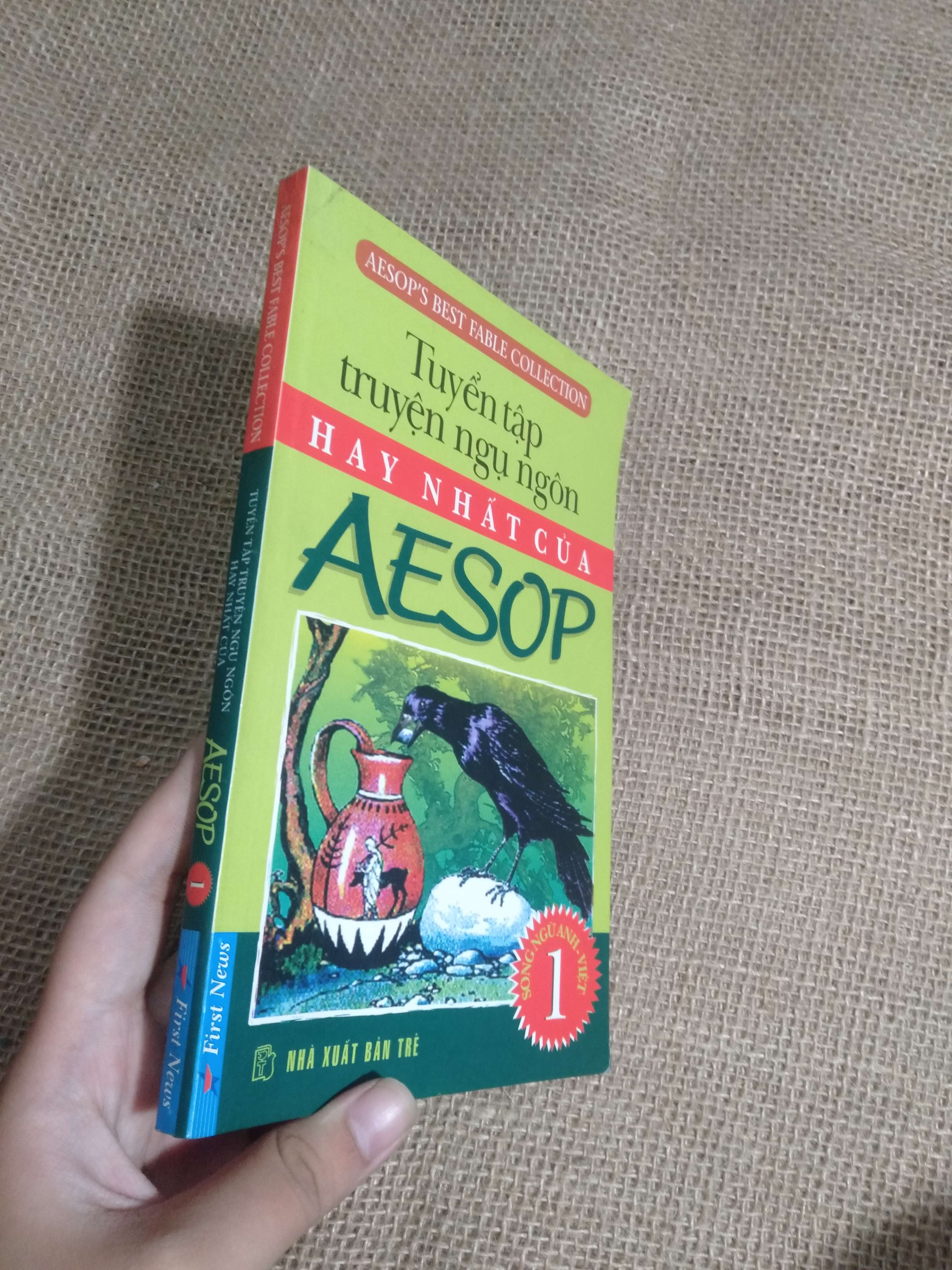 Tuyển tập truyện ngụ ngôn hay nhất của Aesop - Aesop 2009 mới 90% (Truyện Ngắn) HCM