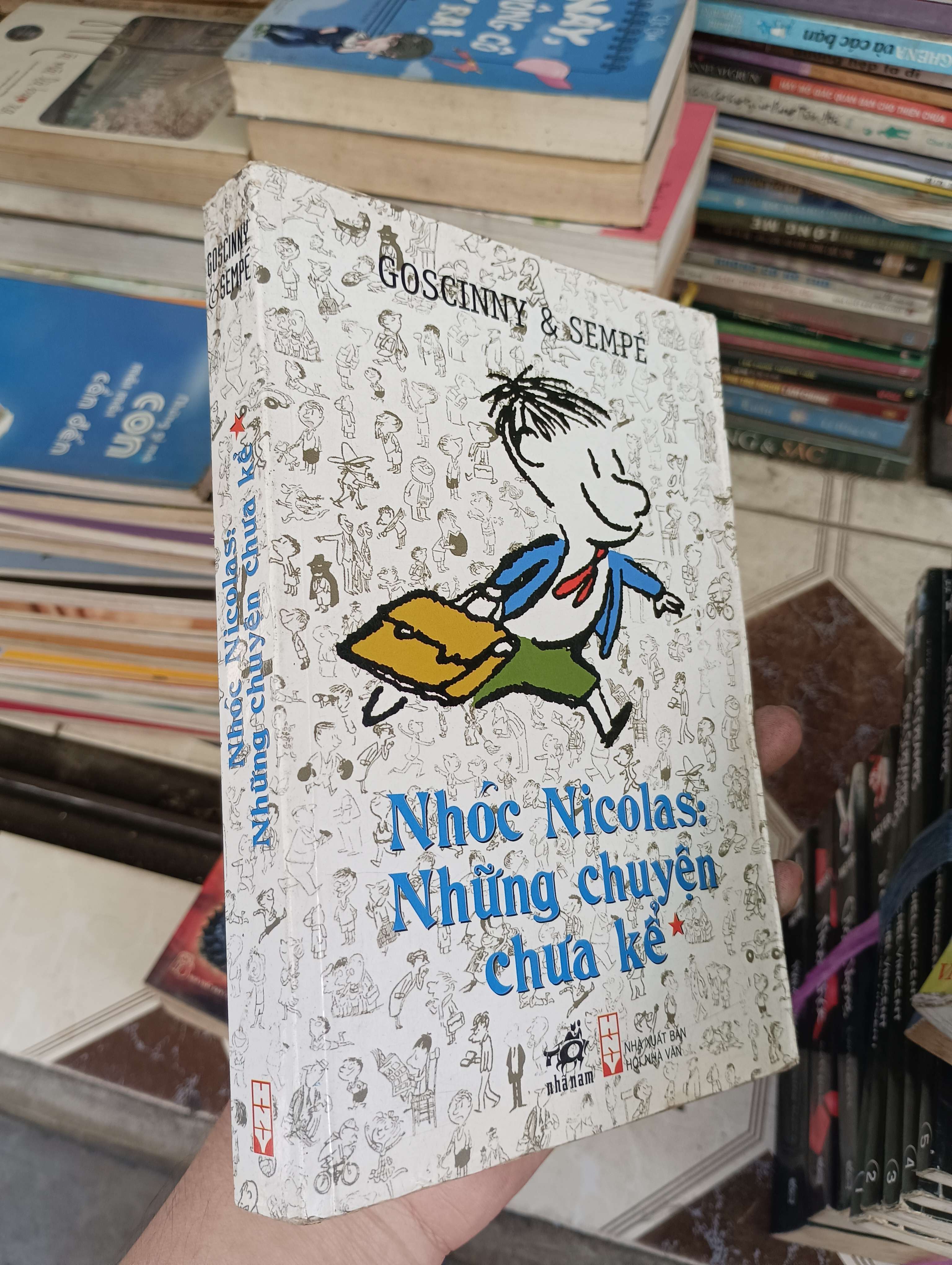 Nhóc Nicolas: Những chuyện chưa kể - Goscinny & Sempé 2011 (Sách thiếu nhi) BGB