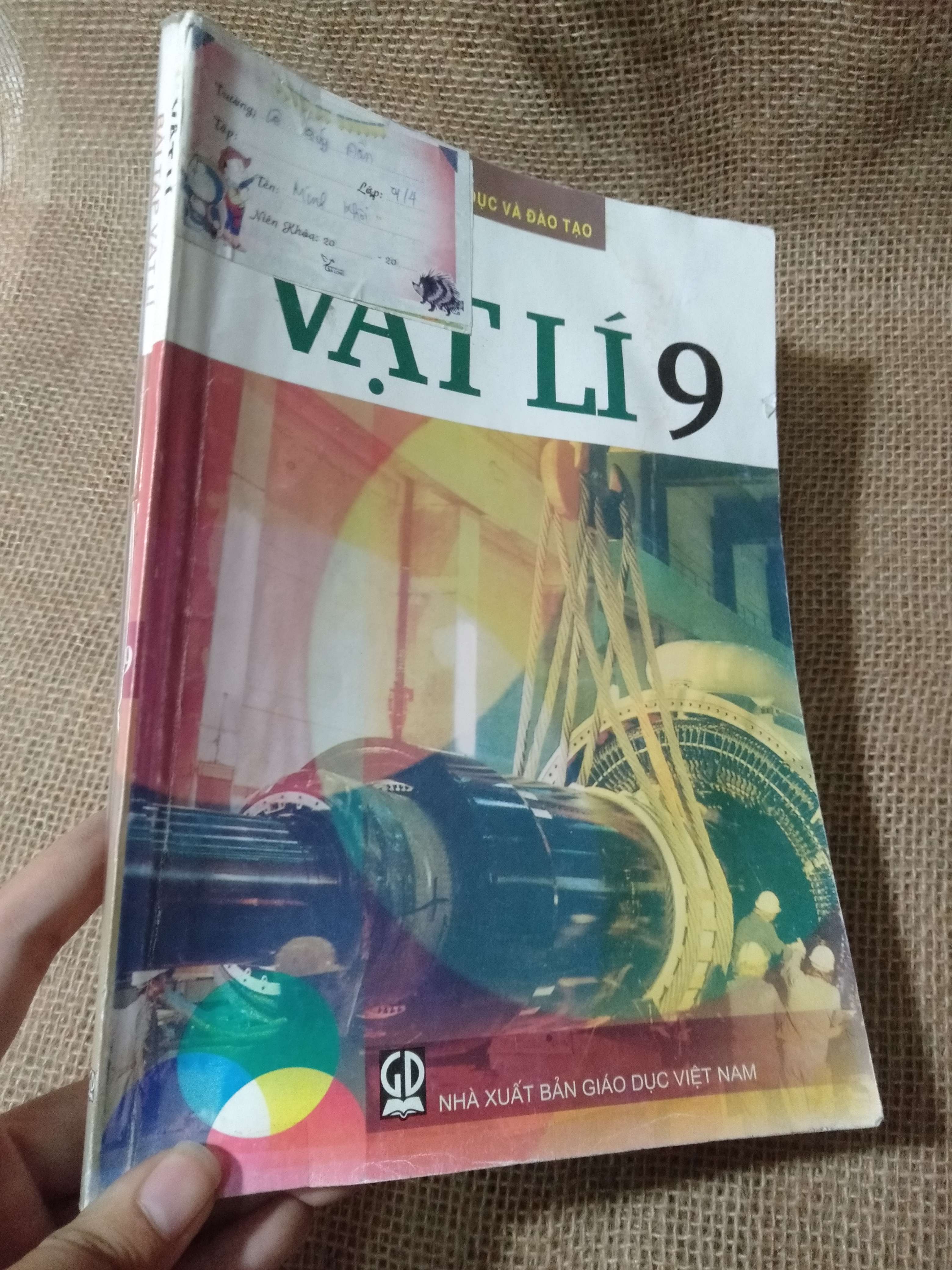 Bộ sách Vật lí 9 (Sách giáo khoa & Bài tập) — Nhà xuất bản Giáo dục Việt Nam 2022 mới 80% ố nhẹ (Sách giáo khoa - giáo trình) HLSC