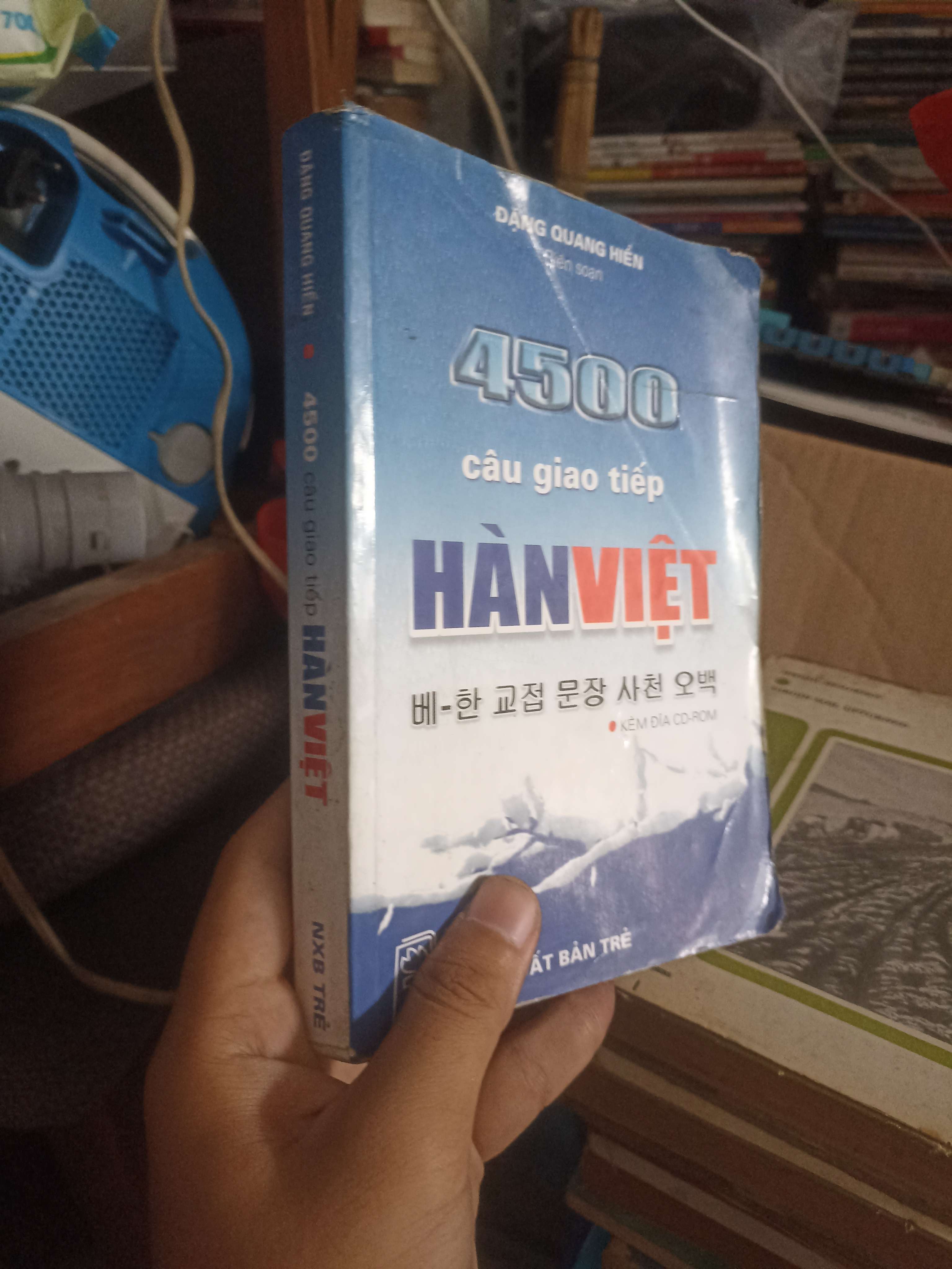 4500 câu giao tiếp Hàn - Việt (베-한 교접 문장 사천 오백) - Đặng Quang Hiển (Sách học tiếng Hàn) KSX