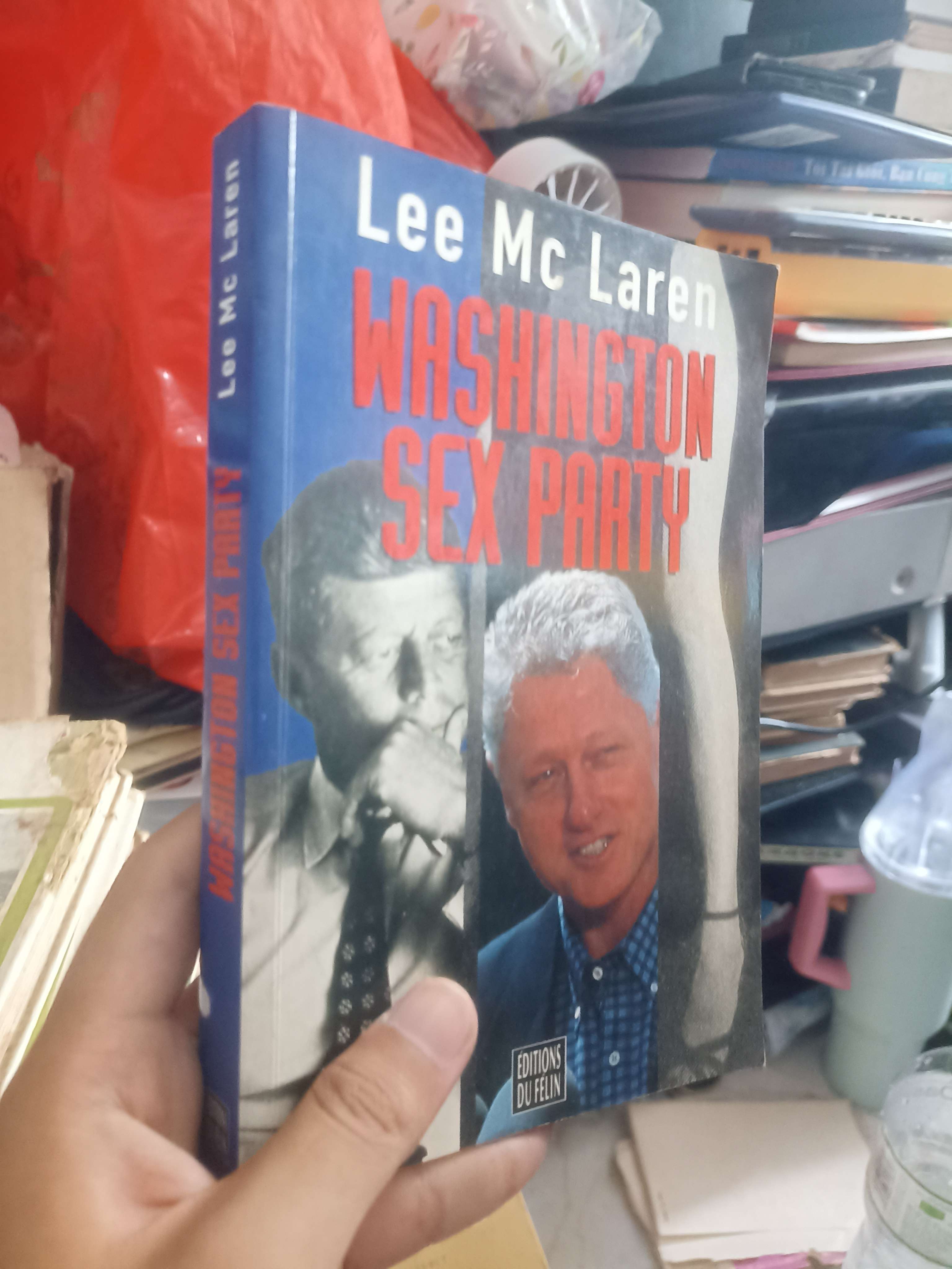 Washington Sex Party - Lee Mc Laren (Sách ngoại) KSX