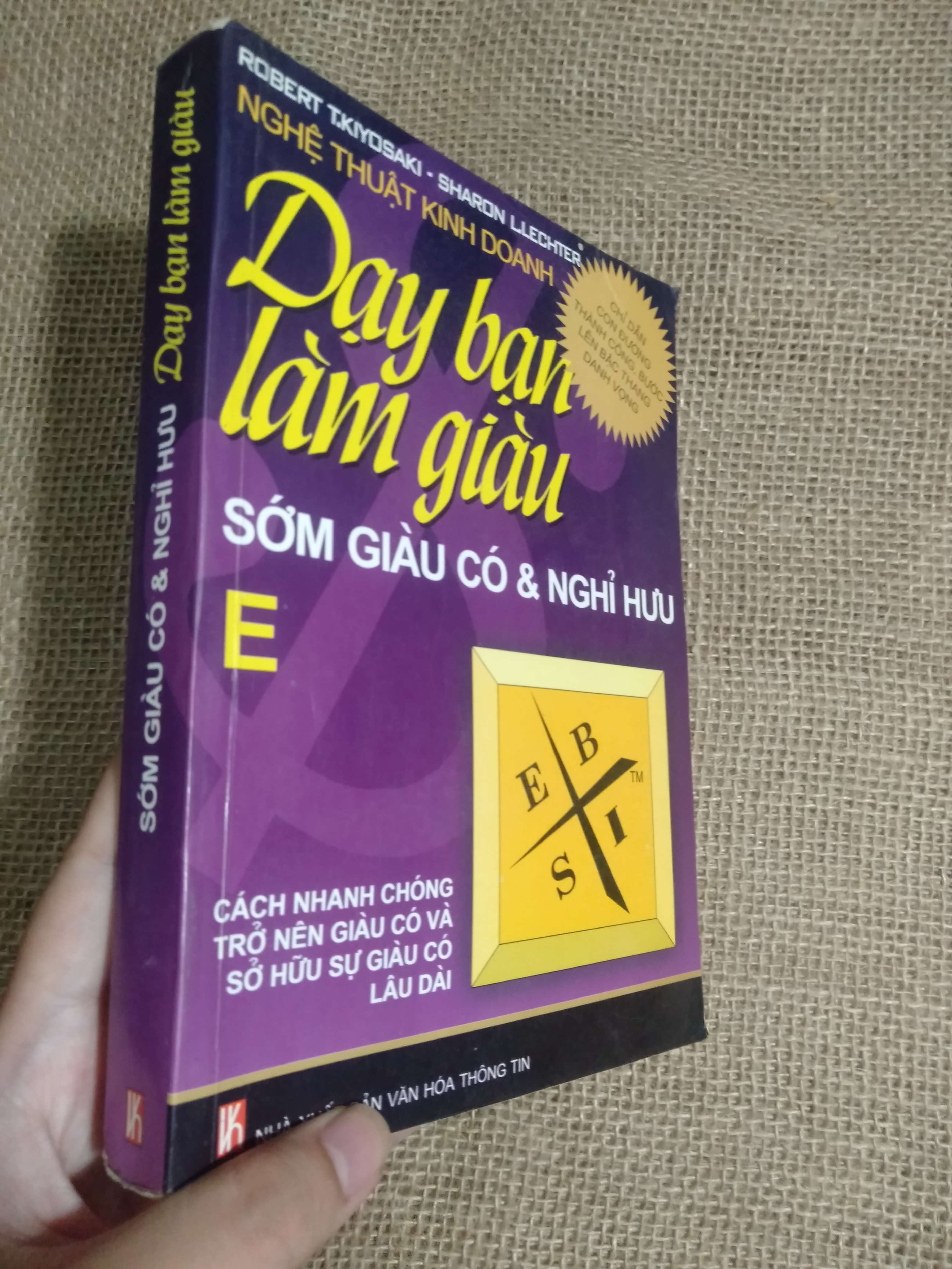 Dạy bạn làm giàu – Sớm giàu có & Nghỉ hưu - Robert T. Kiyosaki & Sharon L. Lechter 2004 mới 90% (Kinh doanh - Marketing) HCM