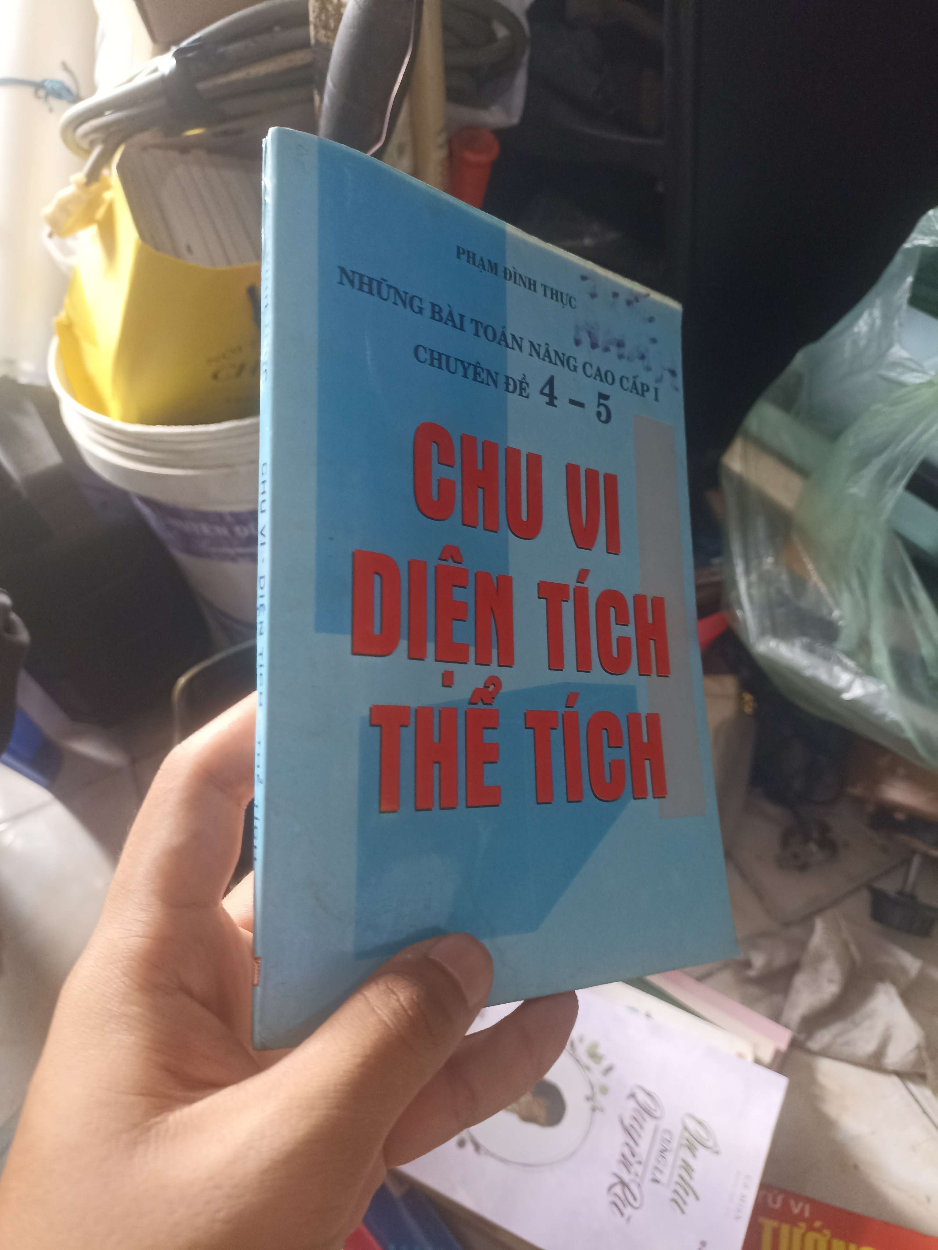 Chu vi, diện tích, thể tích (Những bài toán nâng cao cấp I - Chuyên đề 4 - 5) (Phạm Đình Thực) (Giáo khoa) KSX