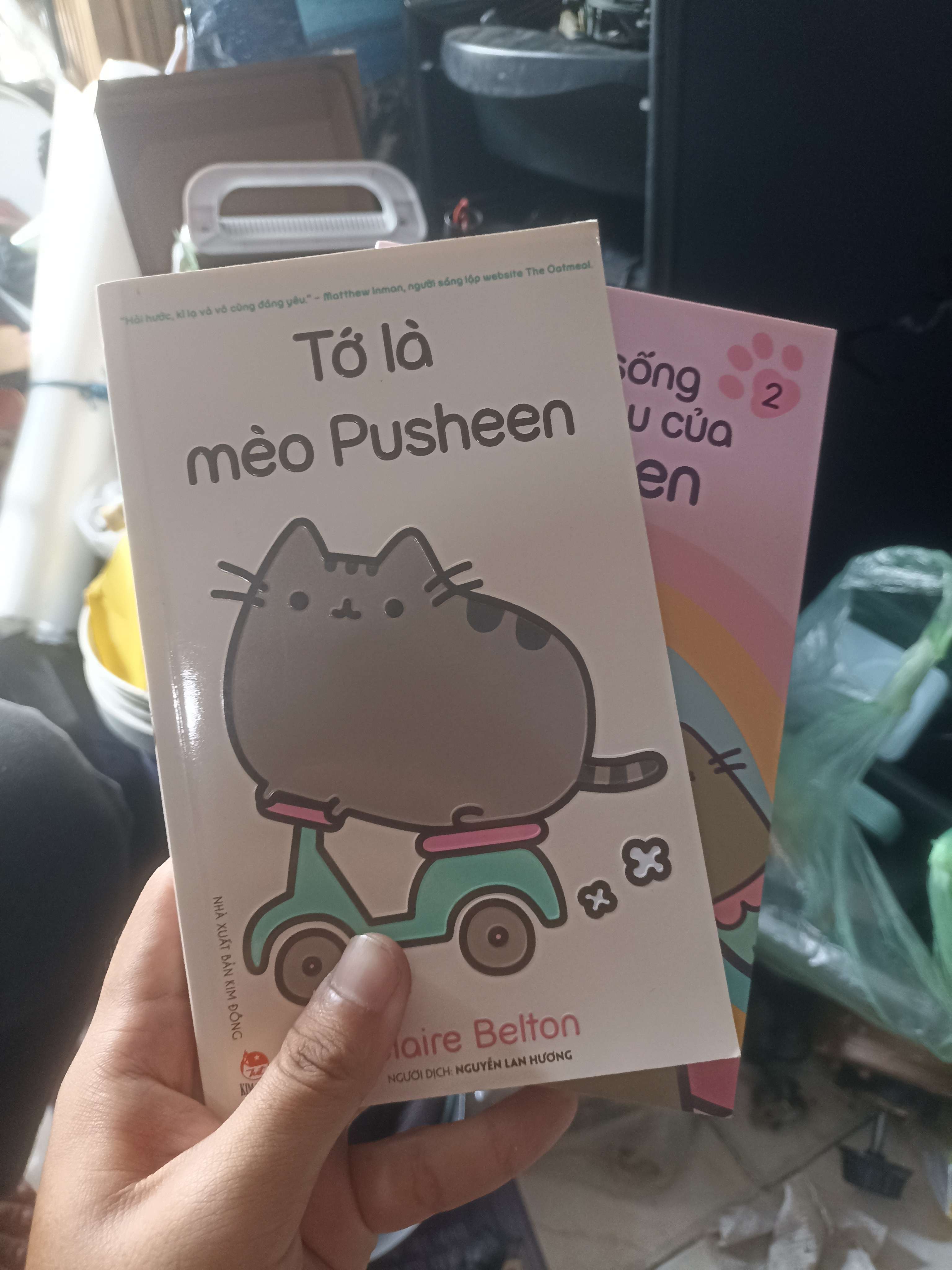 Tớ là mèo Pusheen (2 Tập) - : Claire Belton (Truyện tranh ) KSX