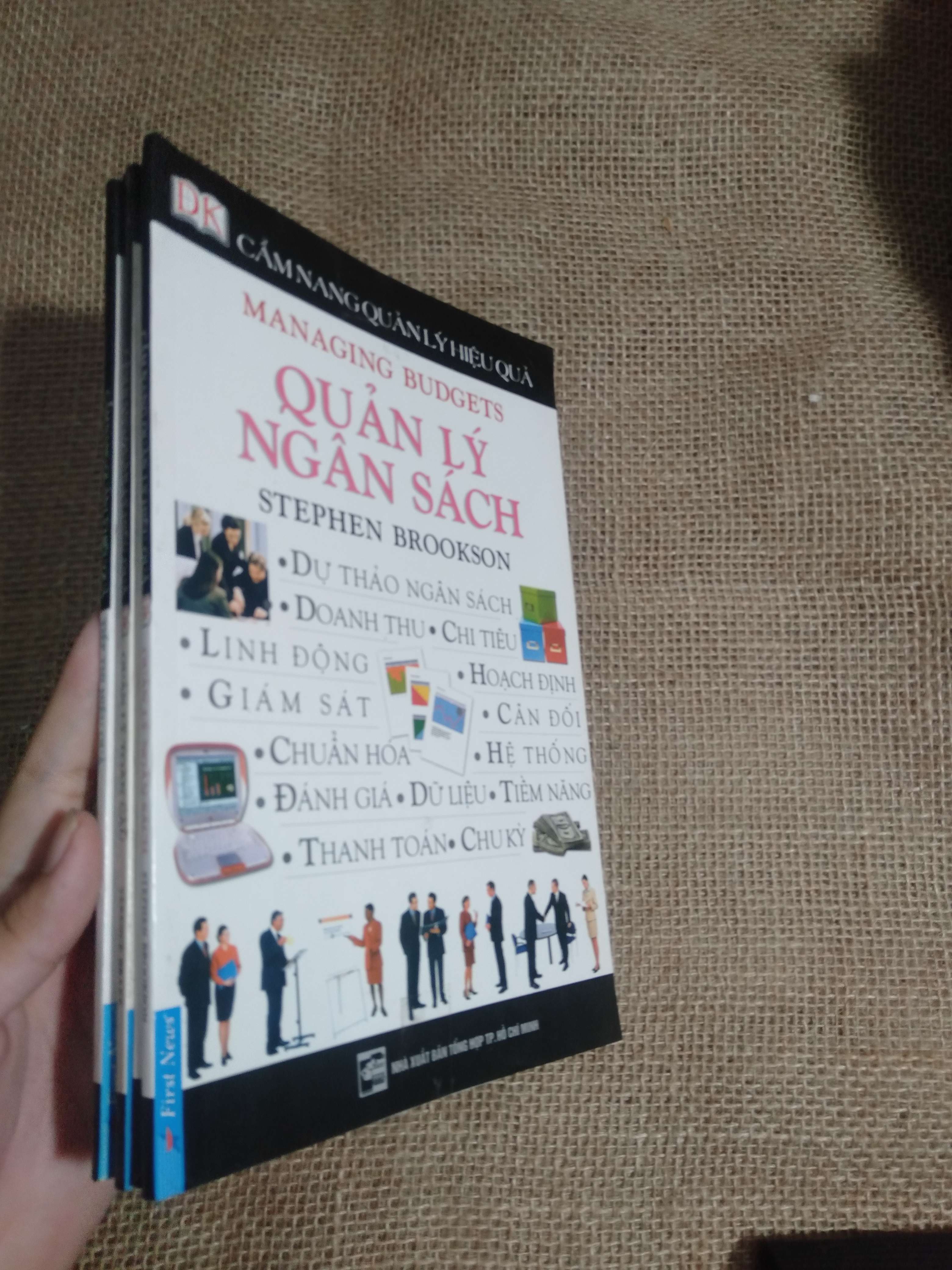 Quản lý ngân sách - Stephen Brookson 5 cuốn 2008 mới 90% hơi móp góc (Quản lý) HCM