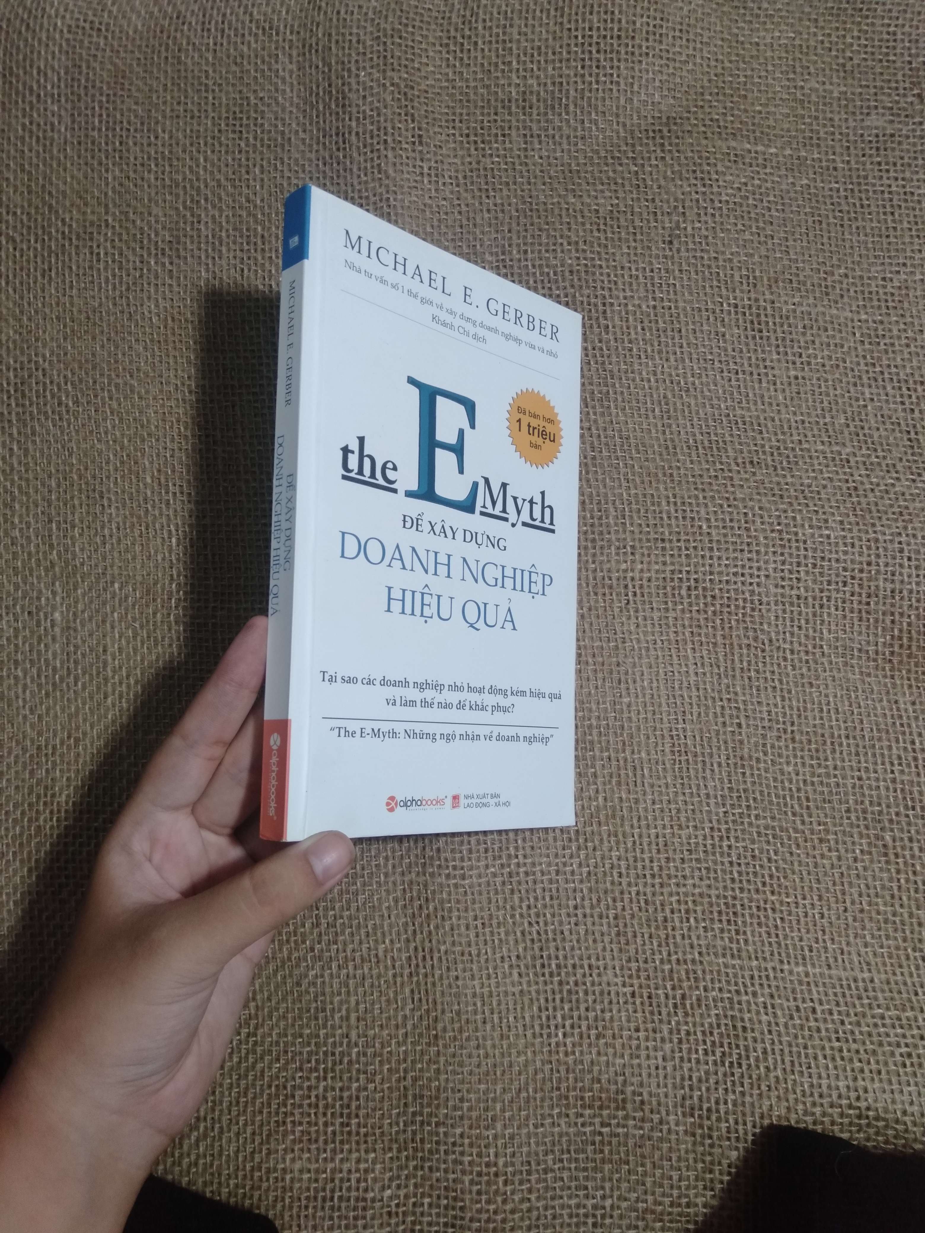 The E-Myth để xây dựng doanh nghiệp hiệu quả - Michael E. Gerber 2016 mới 90% bị ghi nhẹ (Kinh doanh - Marketing) HCM