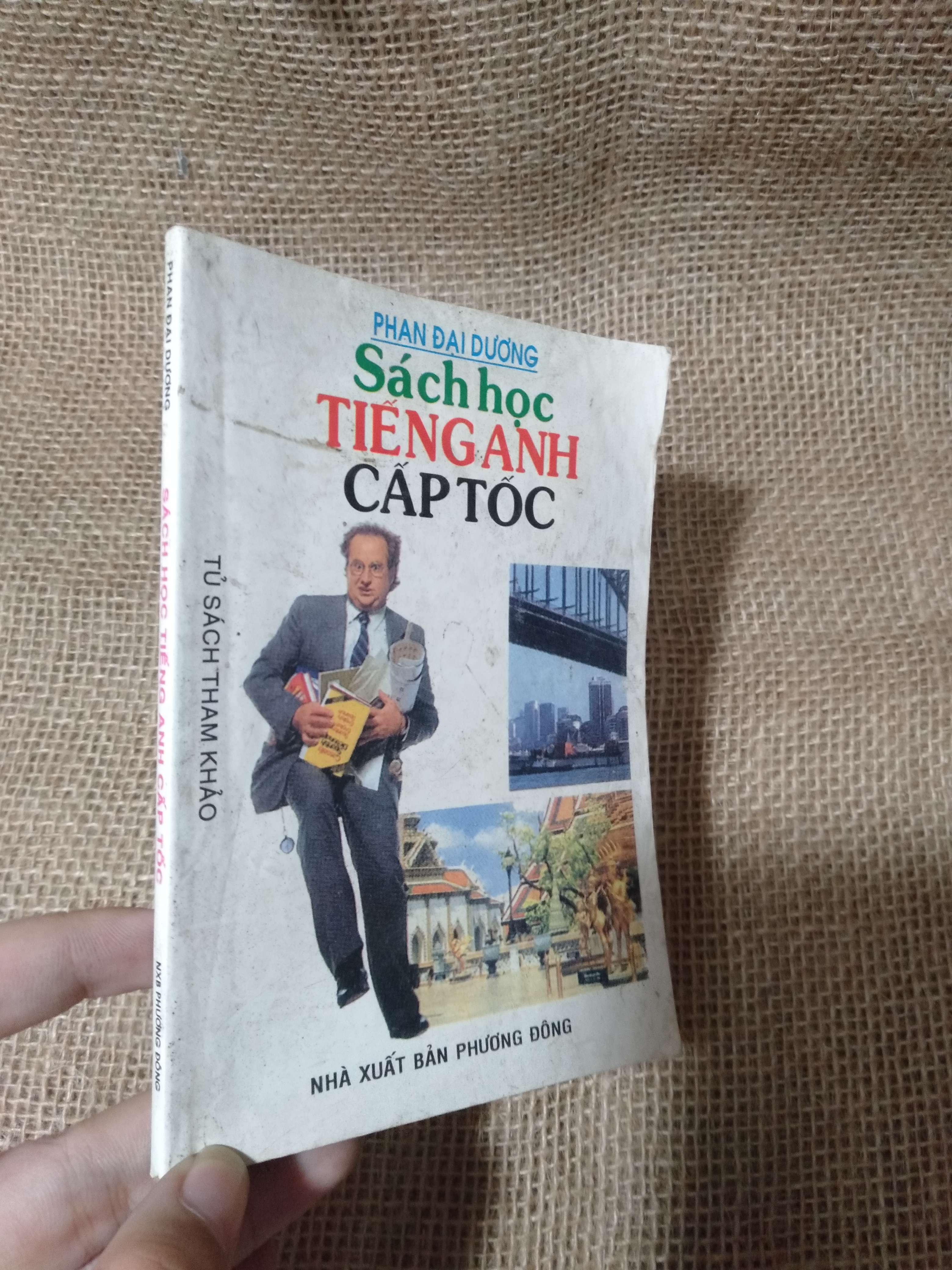 Sách Học Tiếng Anh Cấp Tốc — Phan Đại Dương 2007 mới 80% ố (Sách học ngoại ngữ) HLSC