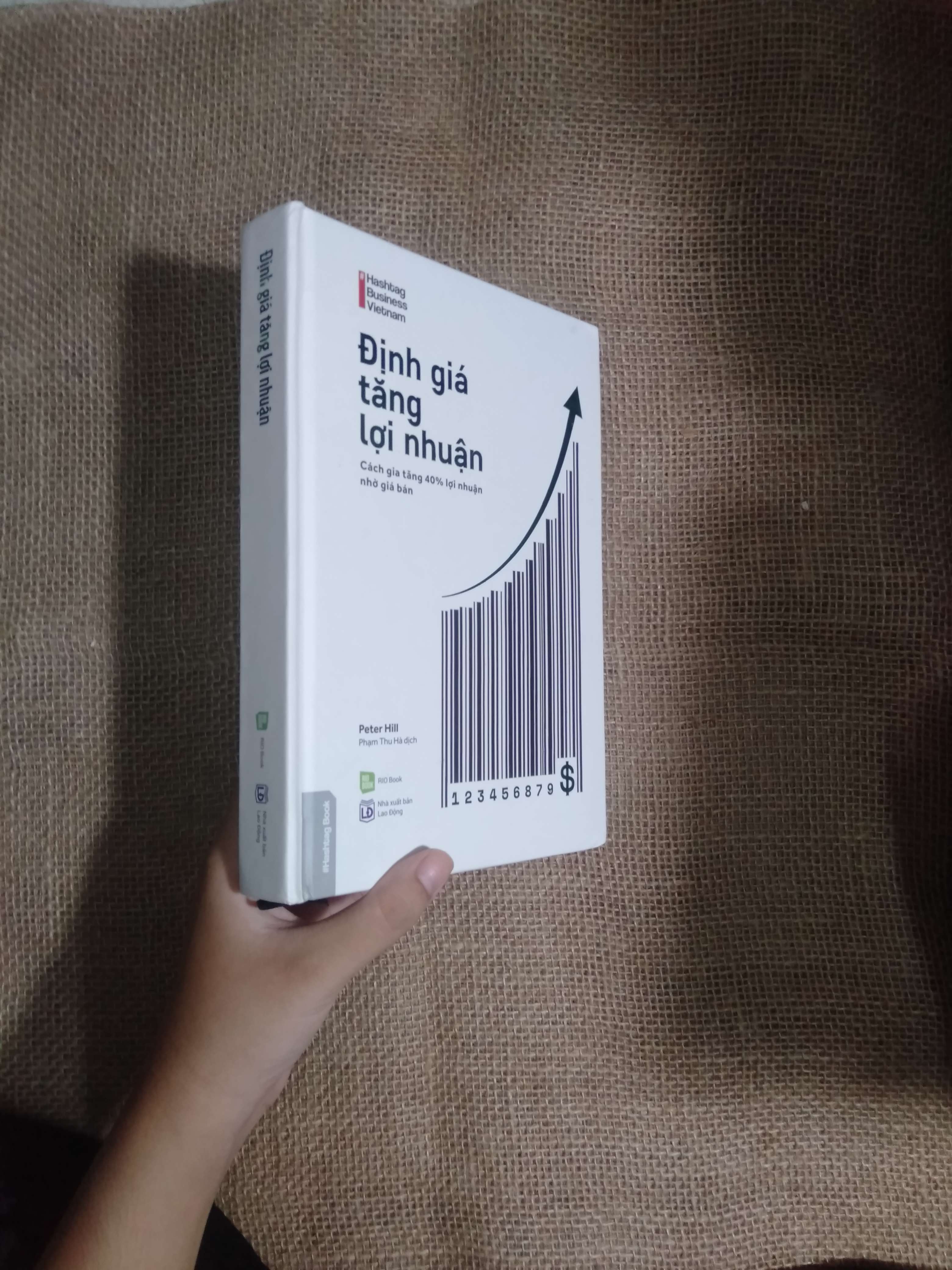 Định giá tăng lợi nhuận - Peter Hill 2019 mới 90% móp góc,bìa cứng (Sách kinh tế - tài chính - chứng khoán) HCM