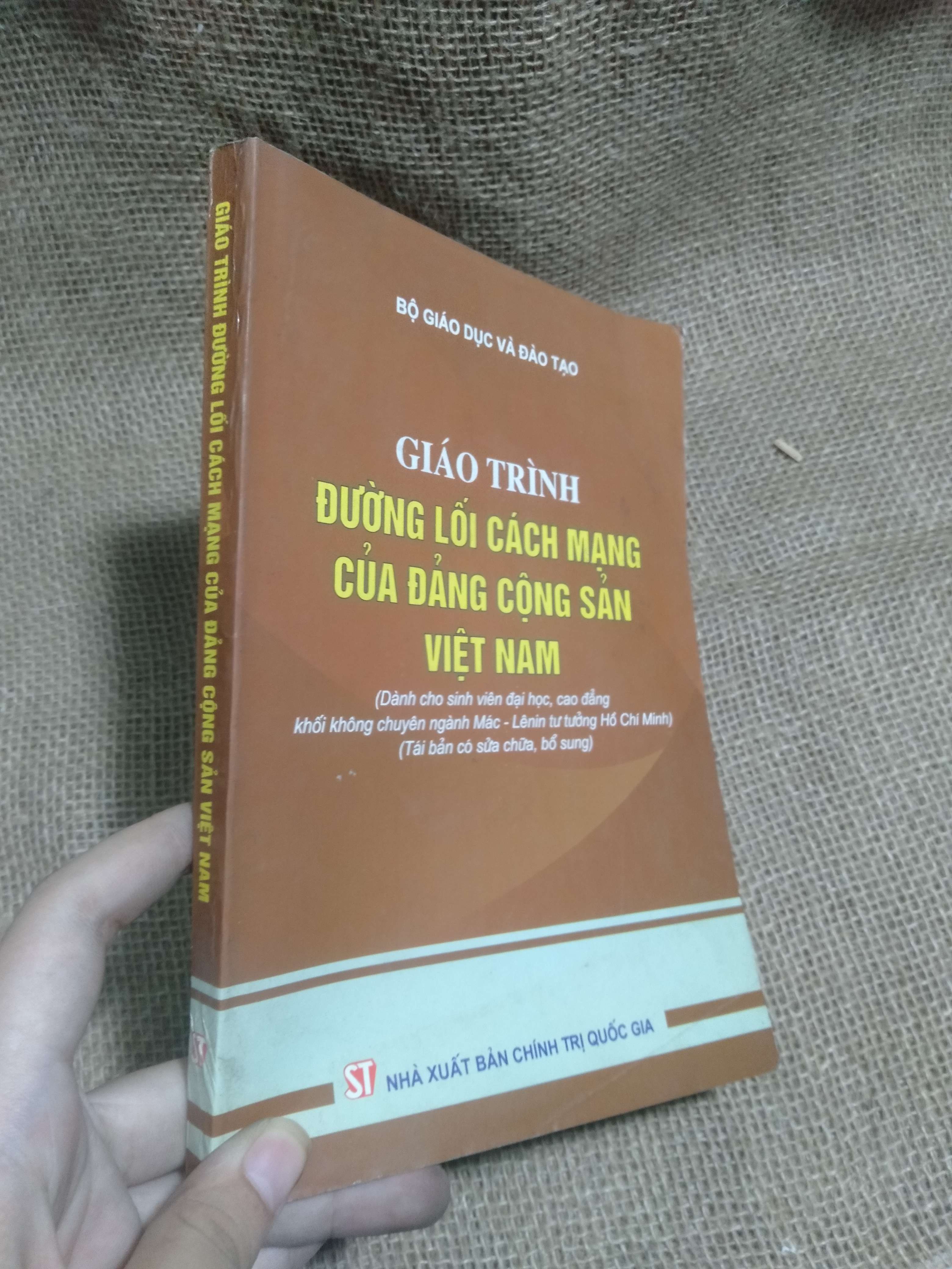 Giáo trình Đường lối cách mạng của Đảng Cộng sản Việt Nam - Bộ Giáo dục và Đào tạo (NXB Chính trị Quốc gia) 2010 mới 80% ố (Sách lịch sử - triết học) HLSC