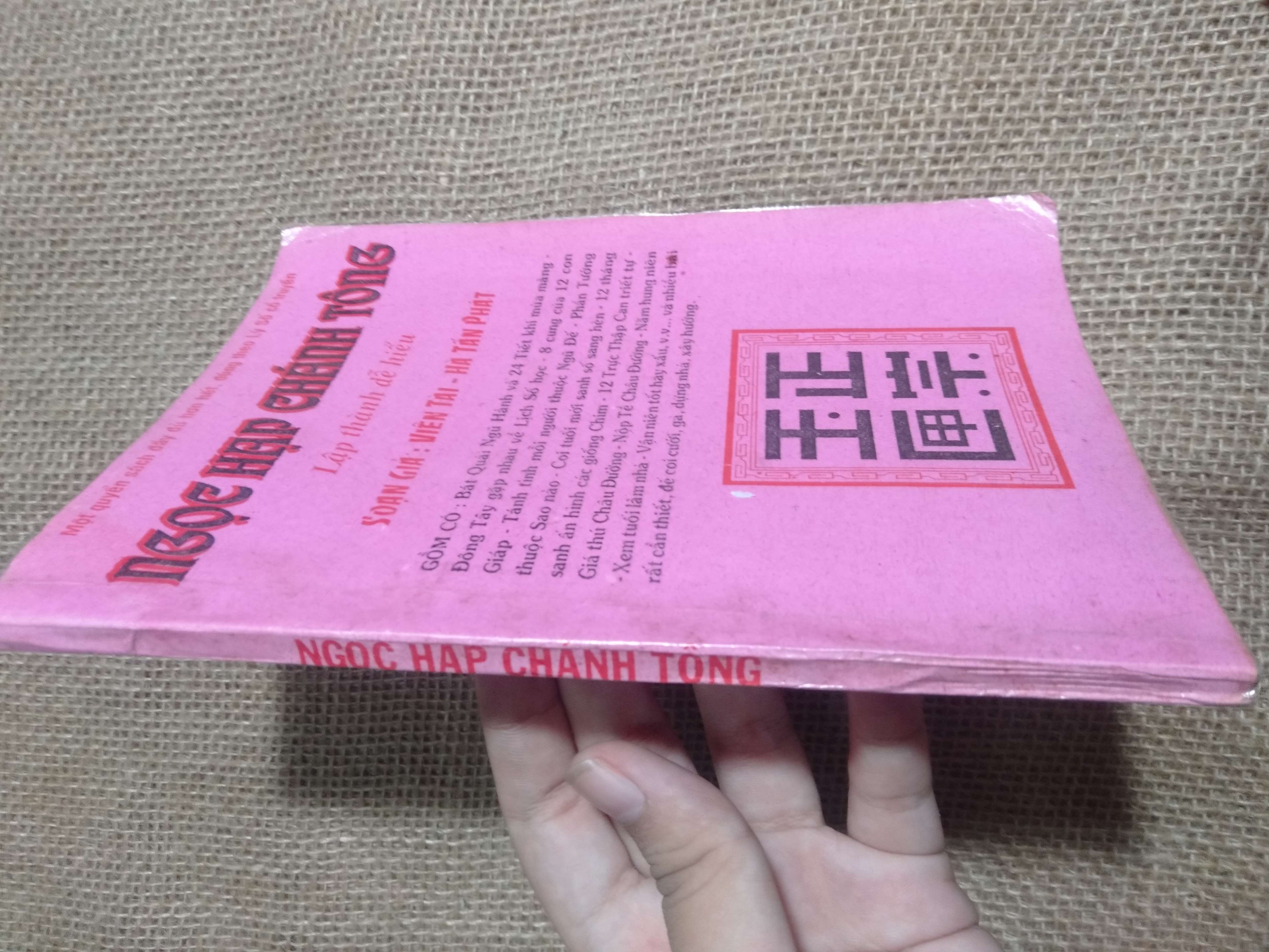 Ngọc hạp chánh tông - Viễn Tài - Hà Tấn Phát không có năm xuất bản, 70% ố nặng rách nhẹ (Sách tôn giáo - tâm linh) HCM