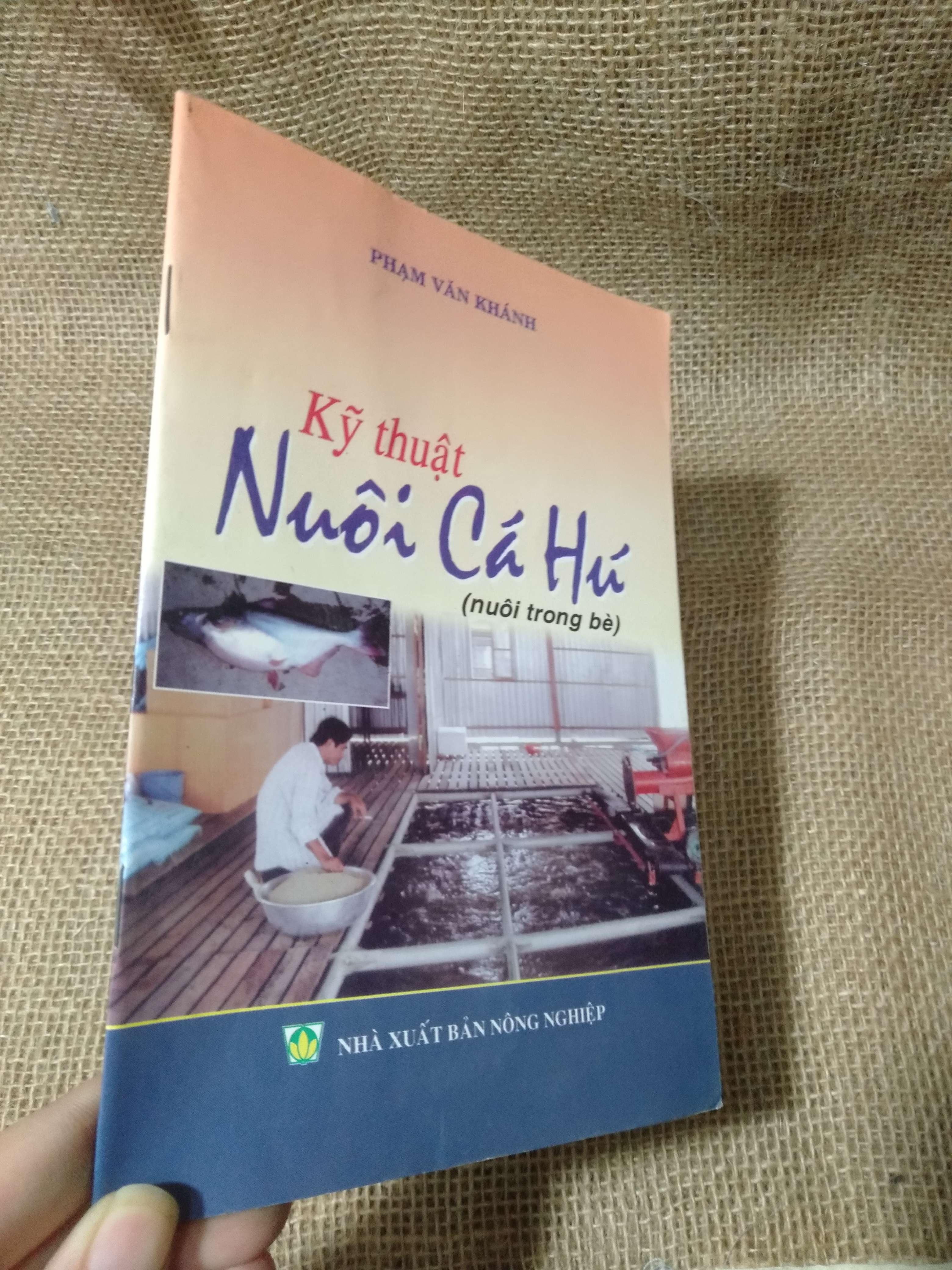 Kỹ Thuật Nuôi Cá Hú (Nuôi Trong Bè) — Phạm Văn Khánh 2008 mới 90% (Sách chuyên khảo, khảo cứu) HLSC