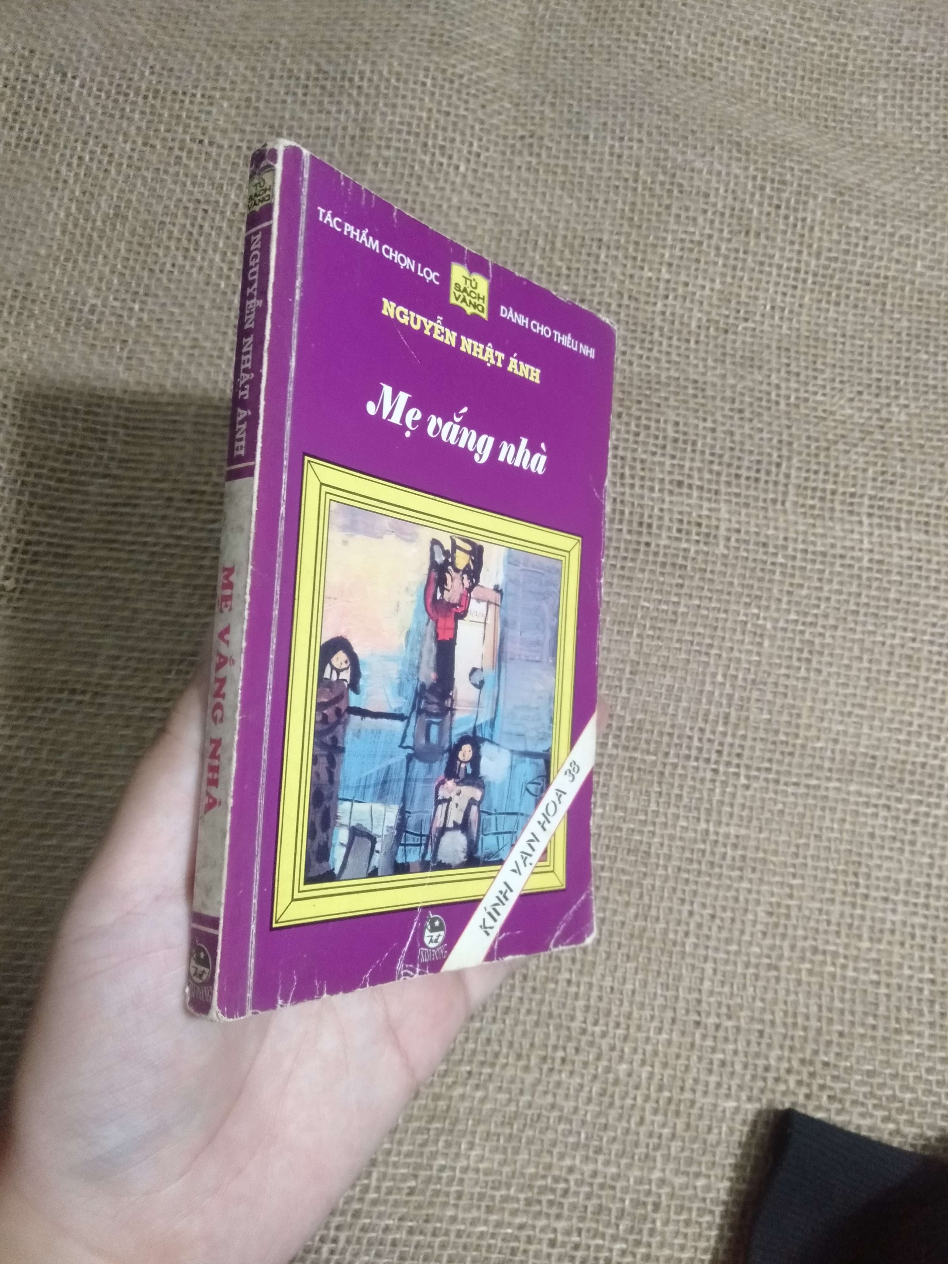 Mẹ vắng nhà (Kính vạn hoa 38 - Tủ sách vàng) - Nguyễn Nhật Ánh 2000 mới 70% ố,bụi, hơi rách (Truyện Ngắn) HCM