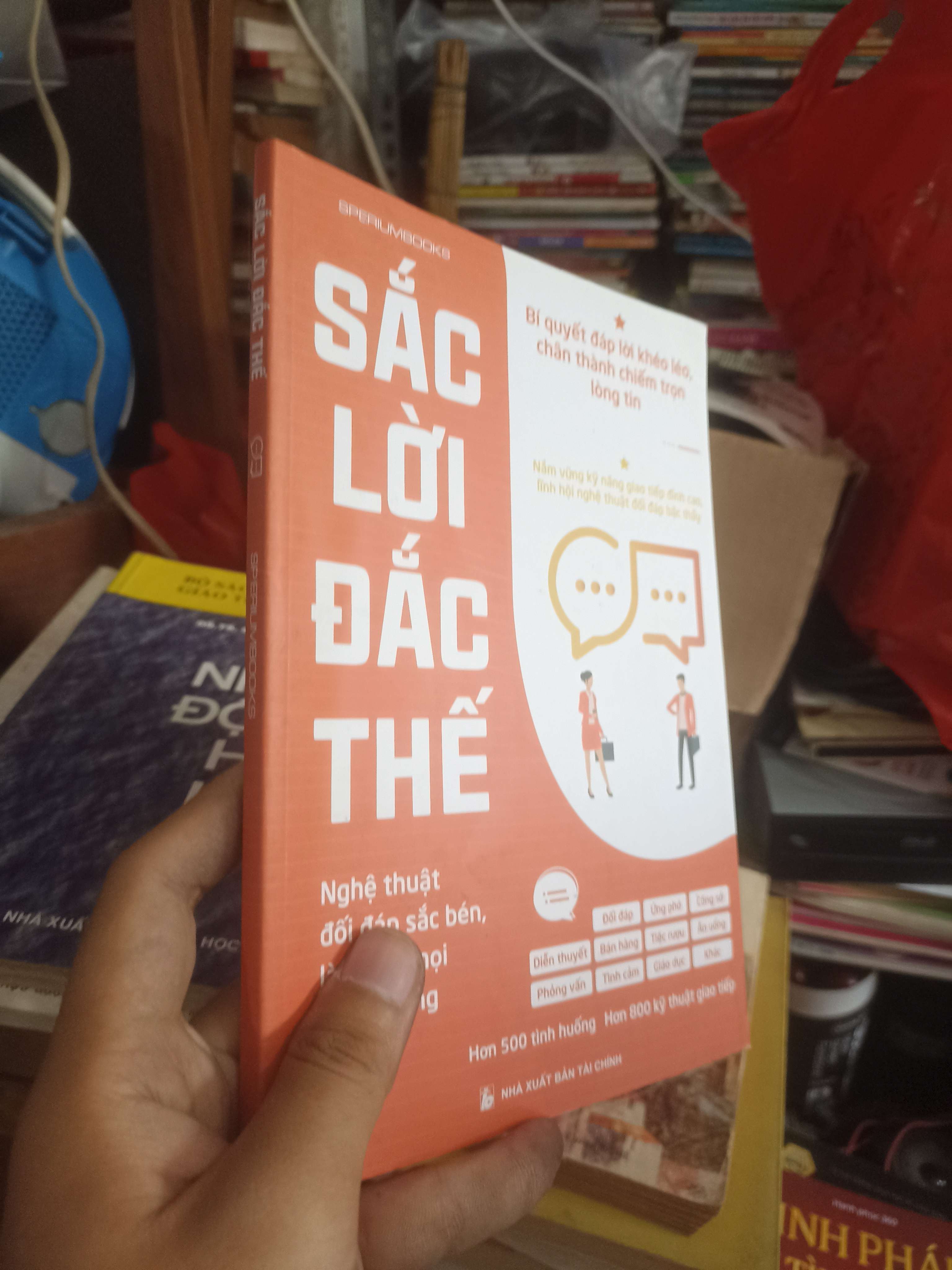 Sắc Lời Đắc Thế: Nghệ thuật đối đáp sắc bén, chinh phục lòng người - Sperumbooks (Kỹ năng sống) KSX