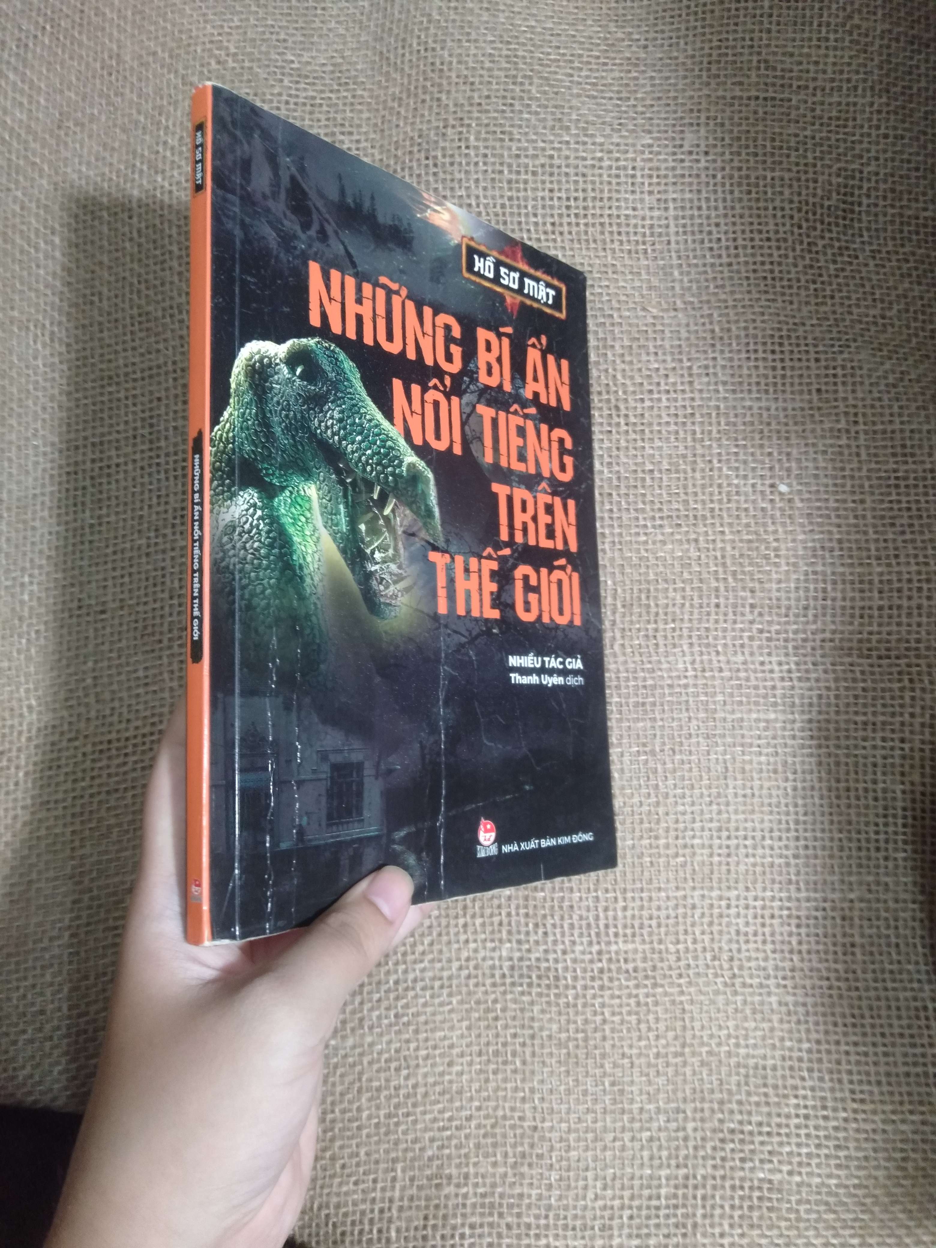 Hồ sơ mật: Những bí ẩn nổi tiếng trên thế giới - Nhà xuất bản Kim Đồng 20 quyển , 2020 mới 80% bị ghi vào sách (Sách chuyên khảo, khảo cứu) HCM