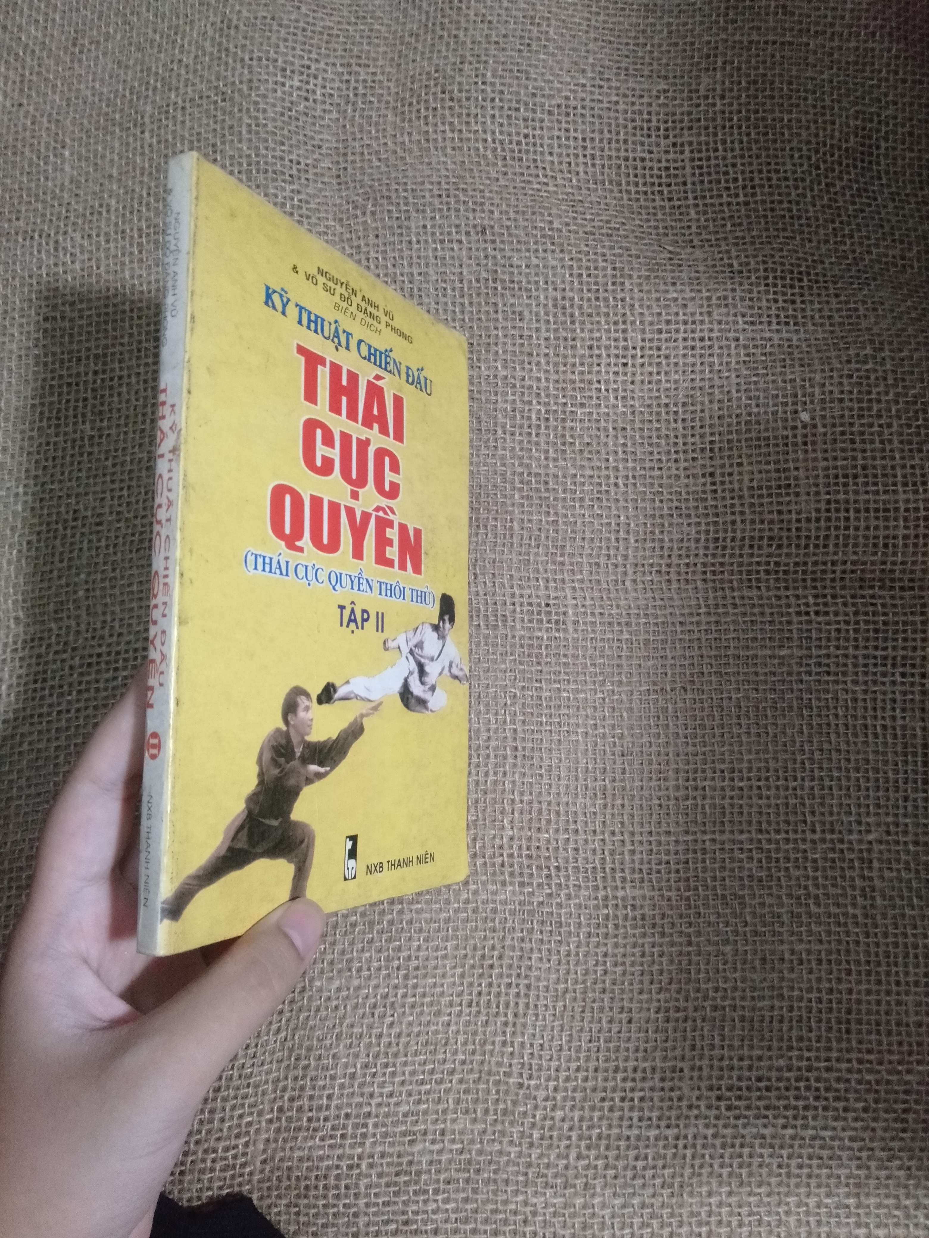 Kỹ thuật chiến đấu Thái Cực Quyền (Thái Cực Quyền Thôi Thủ) - Tập II - Nhà xuất bản Thanh Niên 2000 mới 80% ố (Sách kỹ năng) HCM