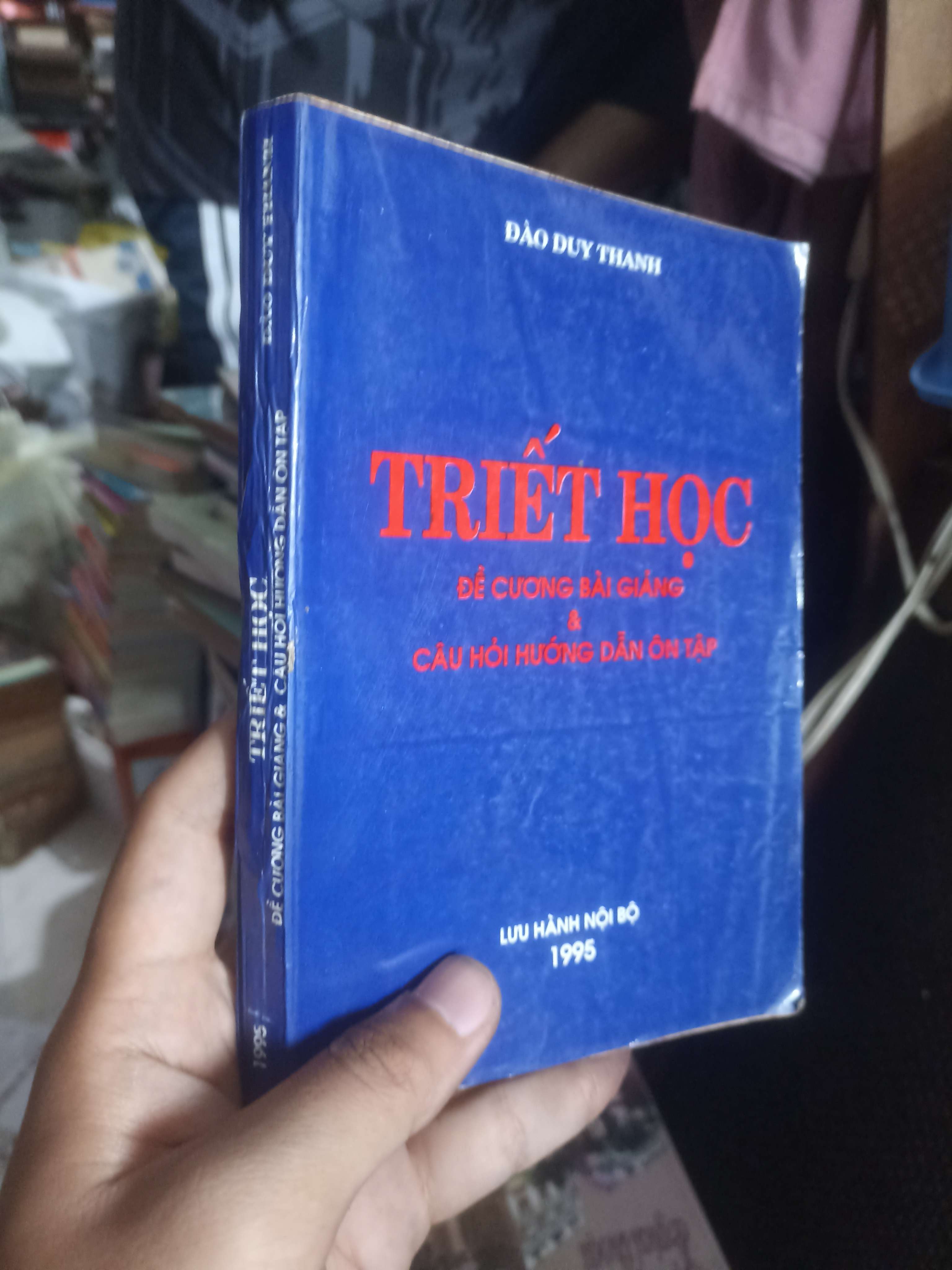 Triết học: Đề cương bài giảng & câu hỏi hướng dẫn ôn tập - Đào Duy Thanh (Giáo trình đại học - cao đẳng) KSX