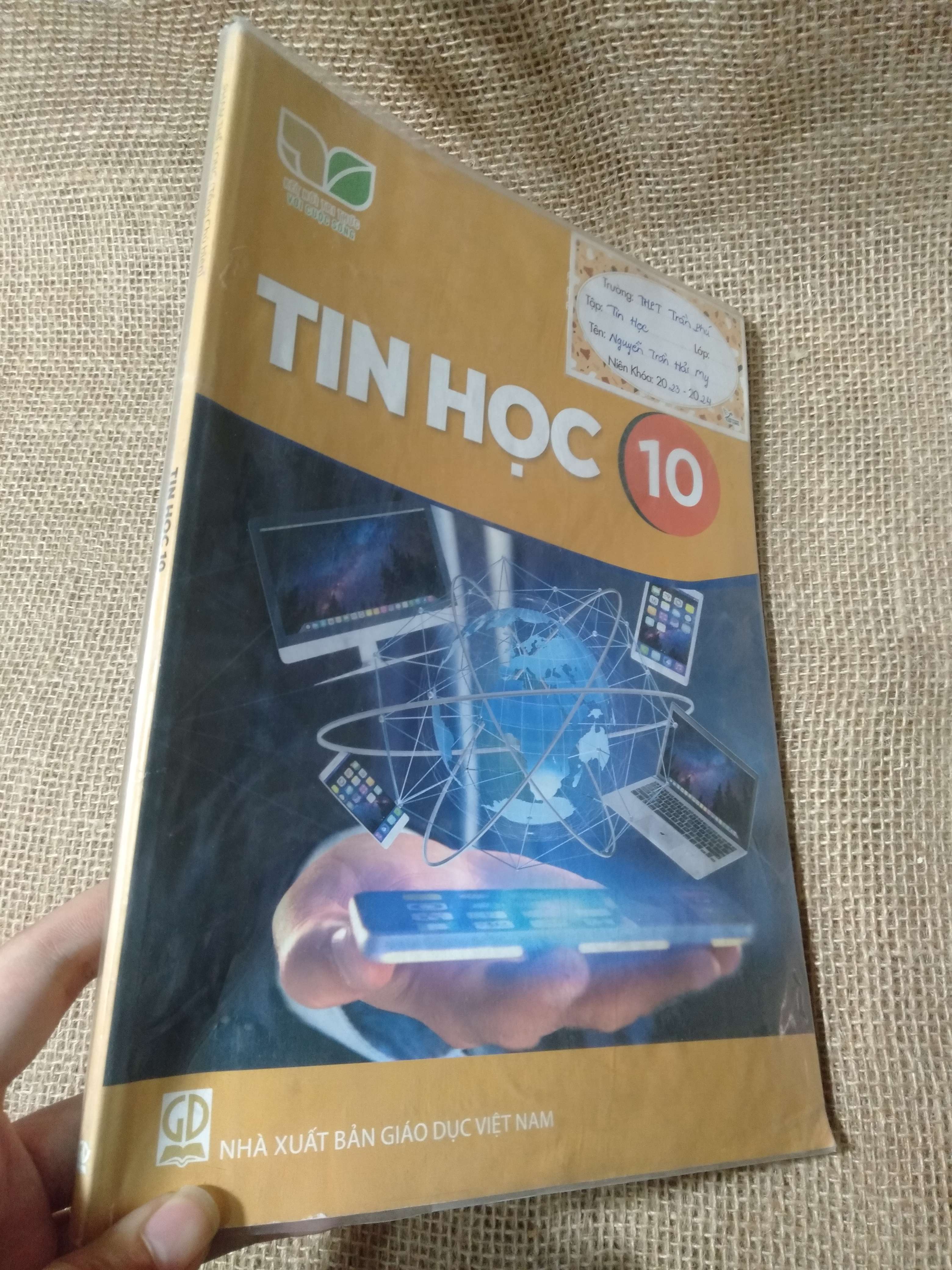 Tin học 10 — Nhà xuất bản Giáo dục Việt Nam 2023 mới 90% (Sách giáo khoa - giáo trình) HLSC