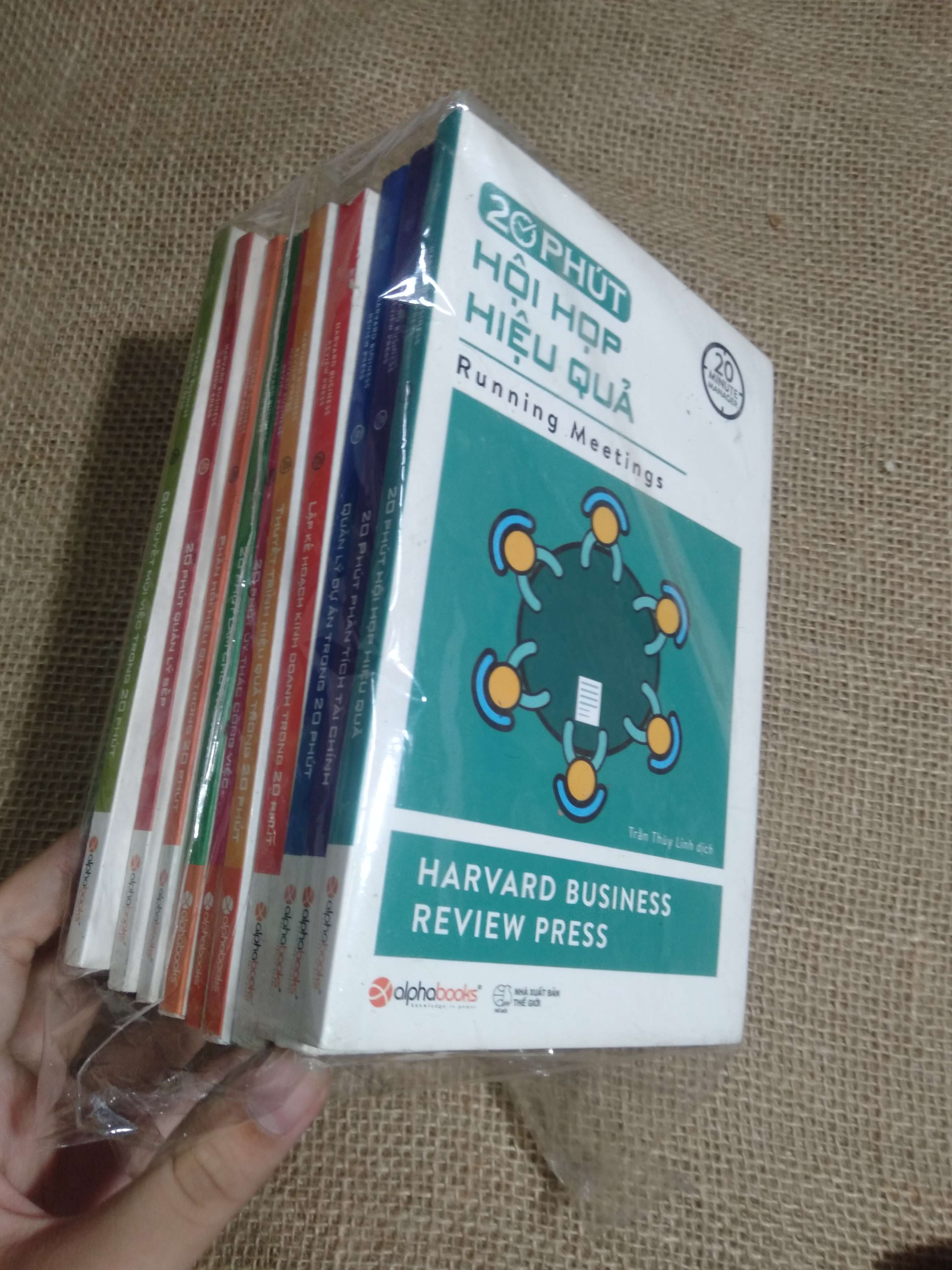 Bộ sách 20 Phút (Harvard Business Review Press) - Nhà xuất bản Thế Giới (Alpha Books) 10 cuốn 2016 mới 90% (Sách kỹ năng) HCM